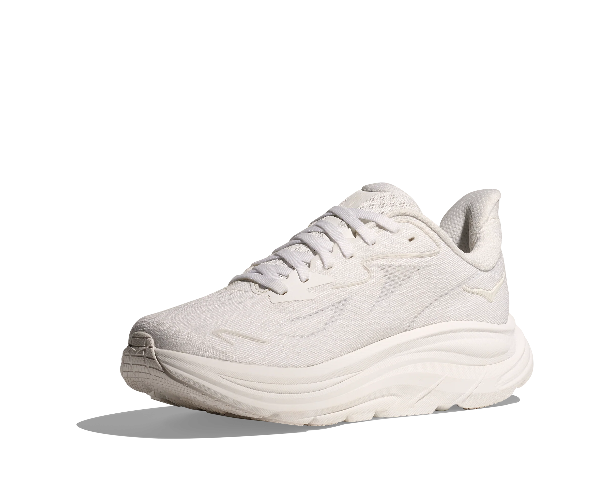 Hoka Womens Clifton 10 - White/White - Neutral - SS25 - Image 4