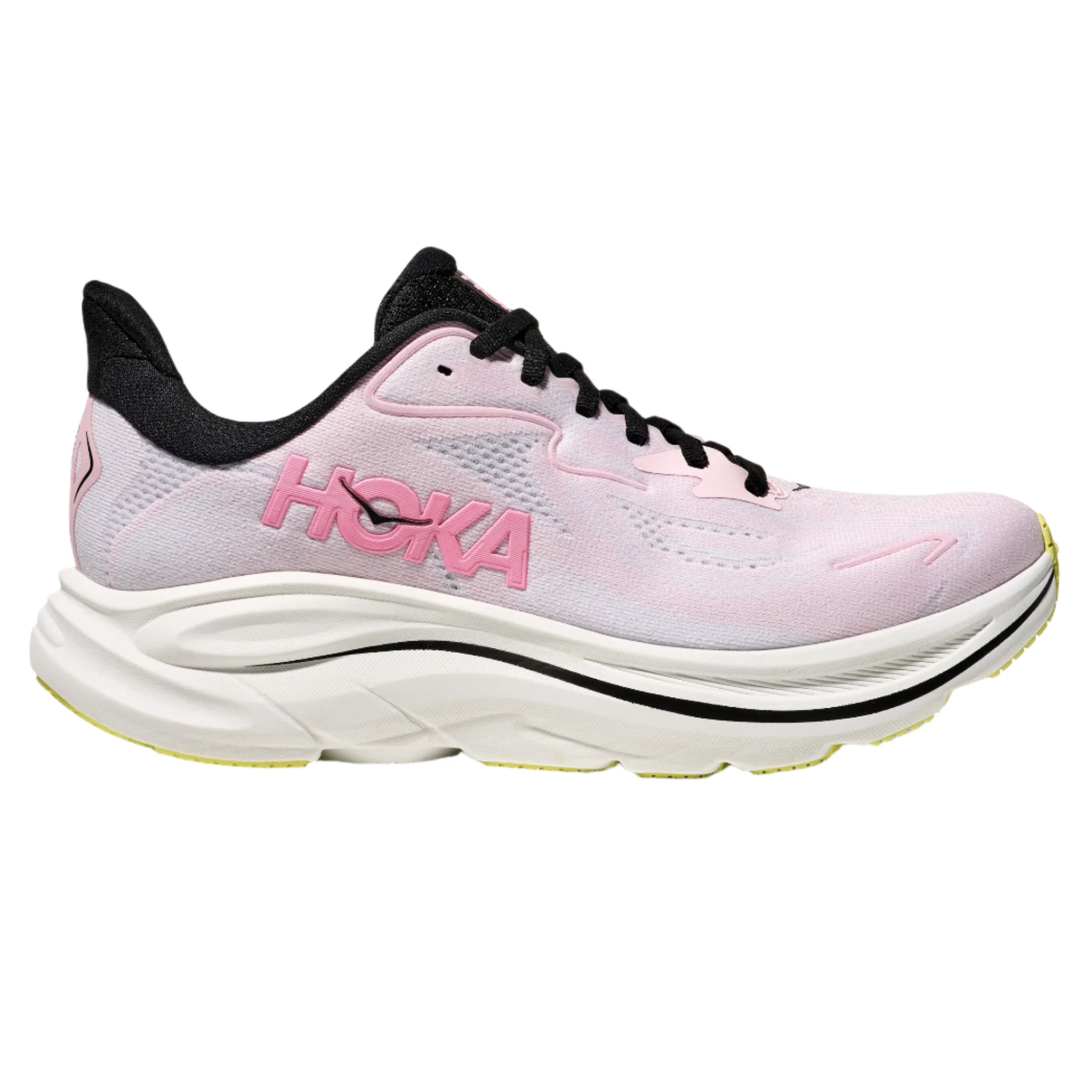 Hoka Womens Clifton 10 Wide - D Width - Carnation/Starlight Glow - Neutral - SS25