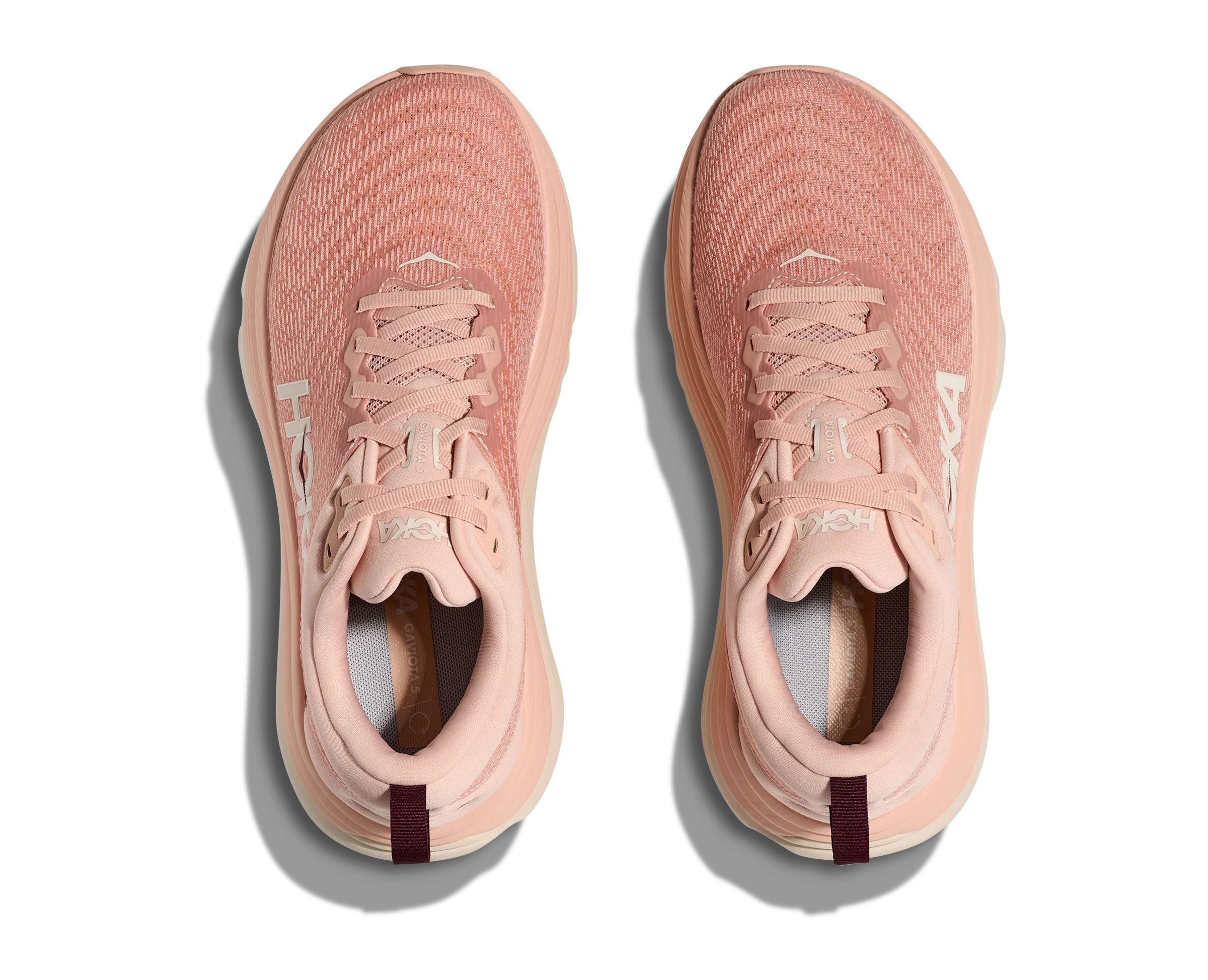 Hoka Womens Gaviota 5 - Rose Latte/Rose Cream - Stability - AW25 - Image 4