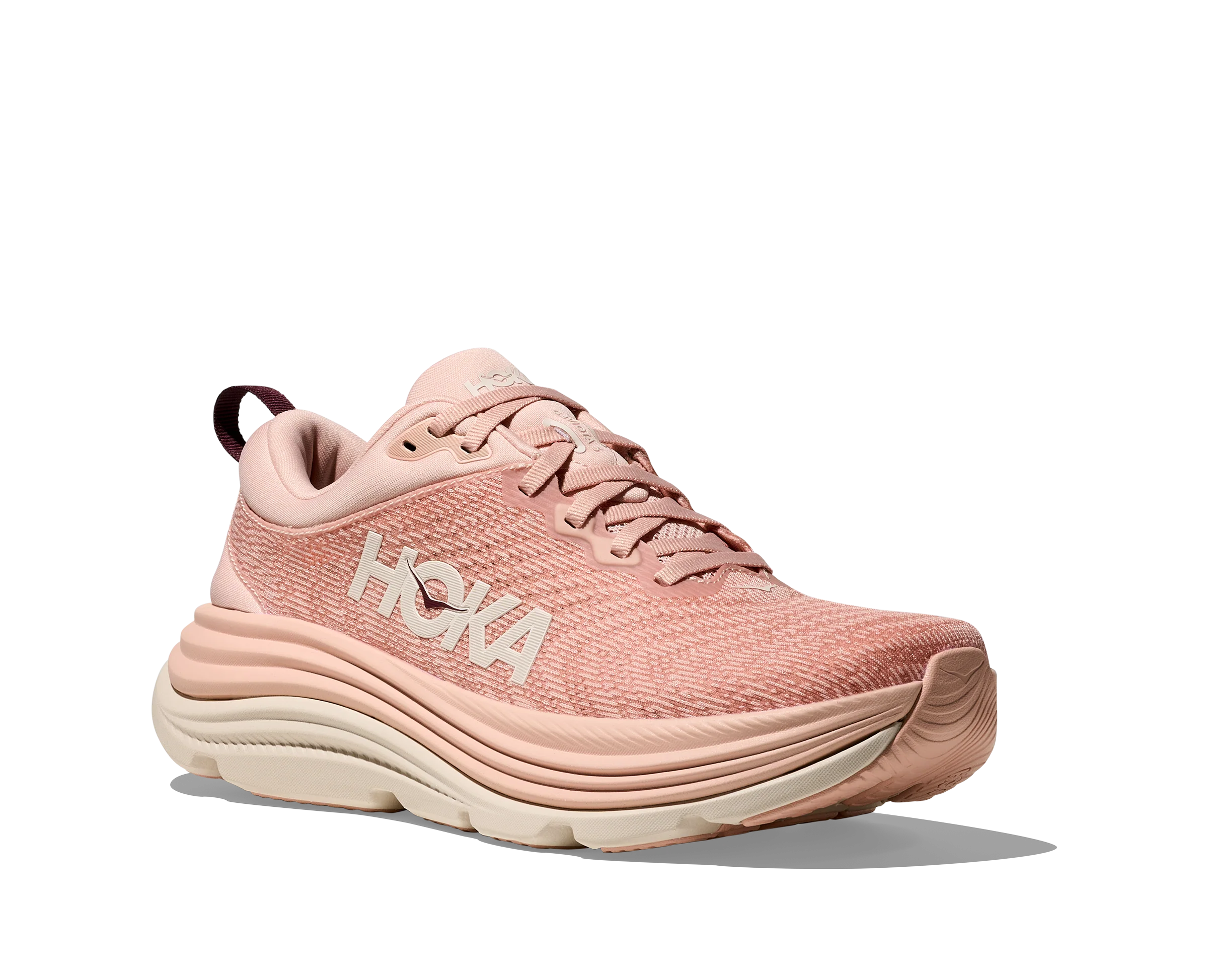Hoka Womens Gaviota 5 - Rose Latte/Rose Cream - Stability - AW25 - Image 5
