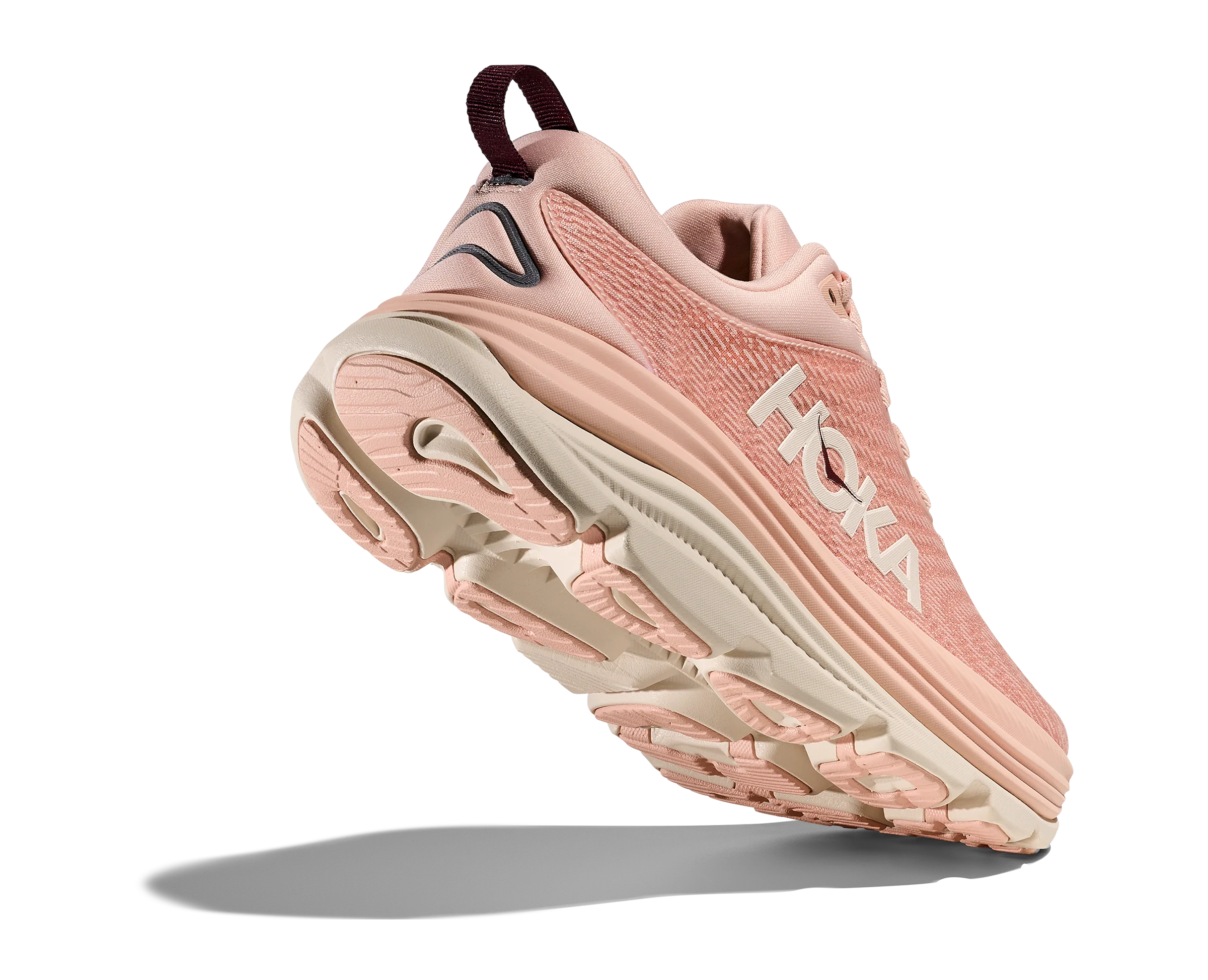 Hoka Womens Gaviota 5 - Rose Latte/Rose Cream - Stability - AW25 - Image 7