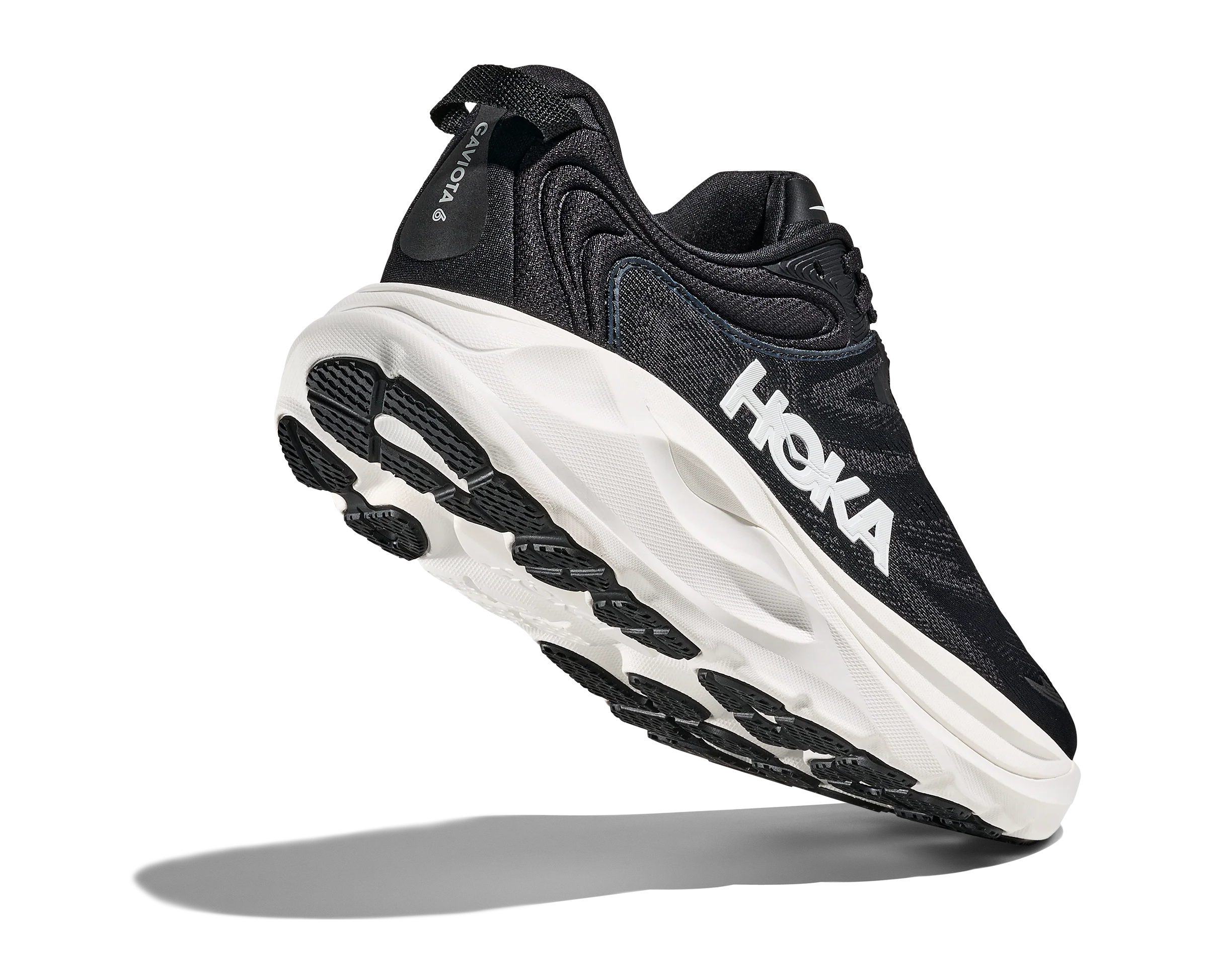 Hoka Womens Gaviota 6 - Black/White - Stability - SS26 - Image 5