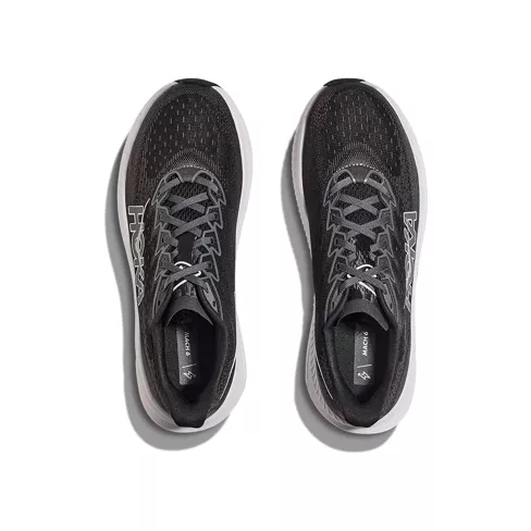 Hoka Womens Mach 6 - Black/White - Neutral - Image 5