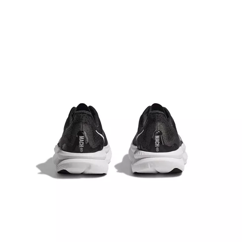 Hoka Womens Mach 6 - Black/White - Neutral - Image 6