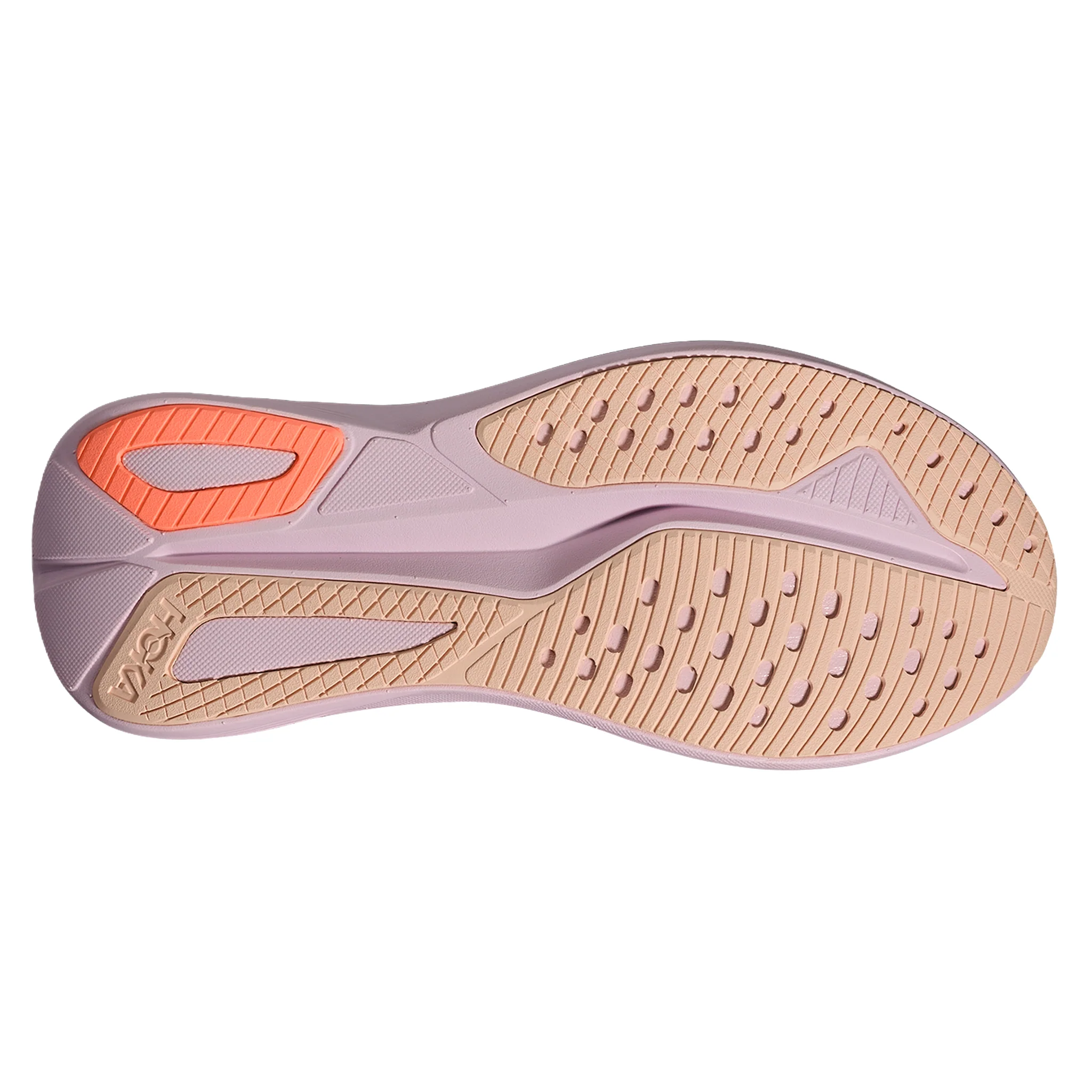 Hoka Womens Mach 7 - Lilac Cream/Tangerine Glow - Neutral - SS26 - Image 2