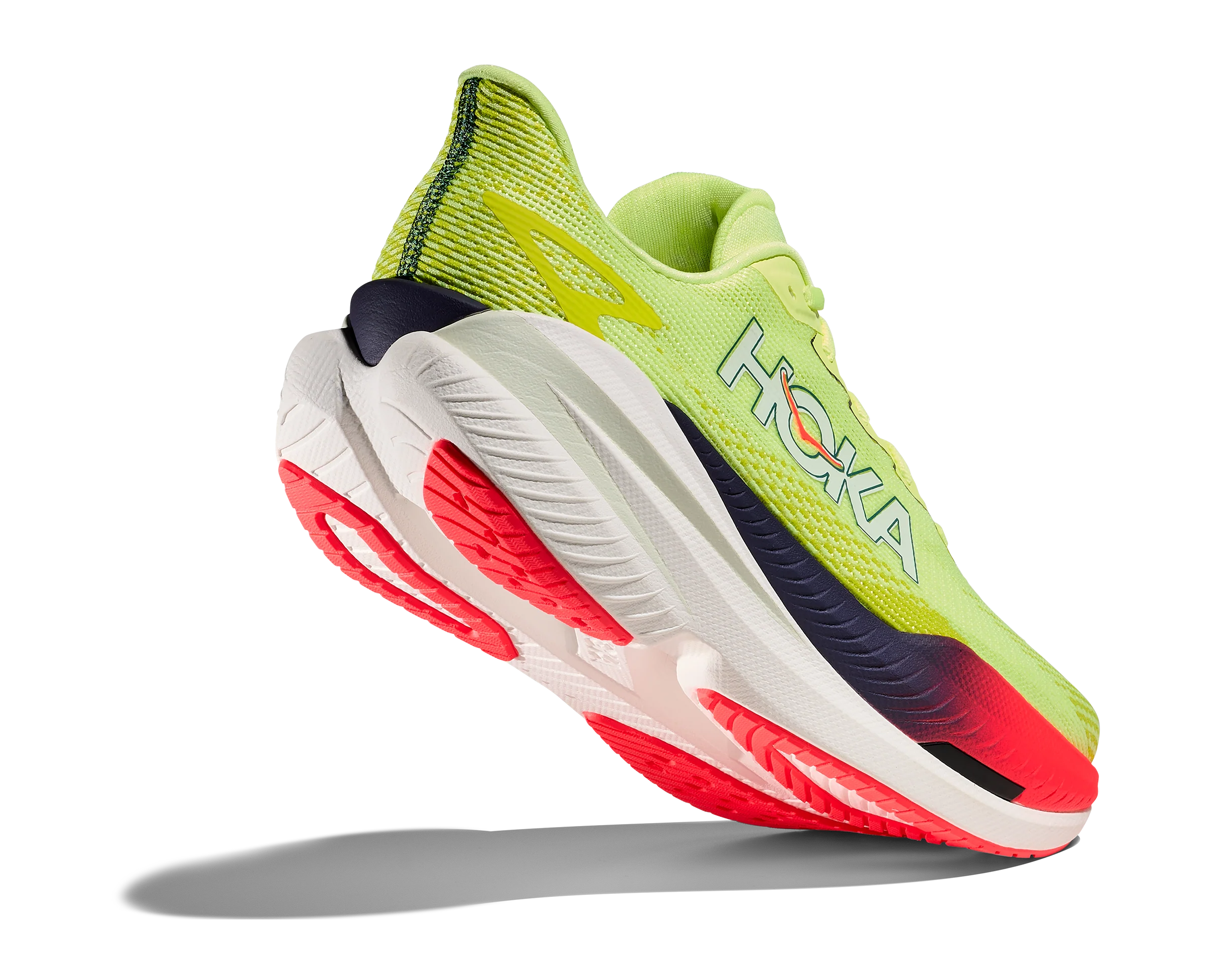 Hoka Womens Mach X 3 - Neon Yuzu/Squid Ink - Neutral - SS26 - Image 5