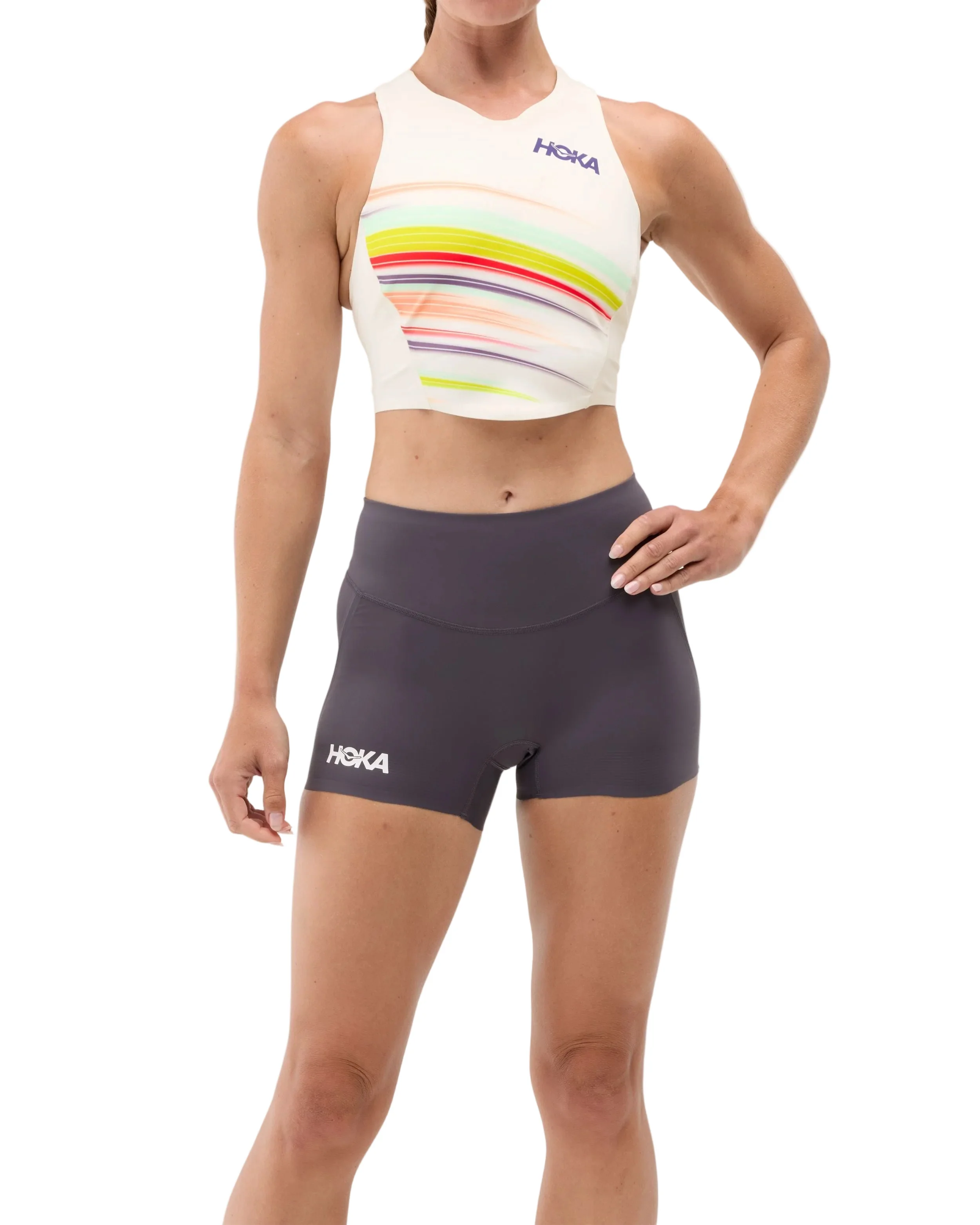 Hoka Womens Race Day Fitted 2.5" Short - Squid Ink - SS26 - Image 5