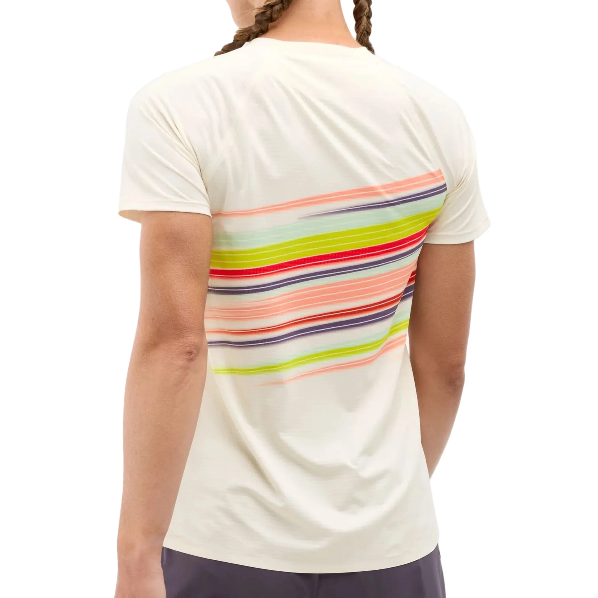 Hoka Womens Race Day Short Sleeve - Alabaster Flare - SS26 - Image 2