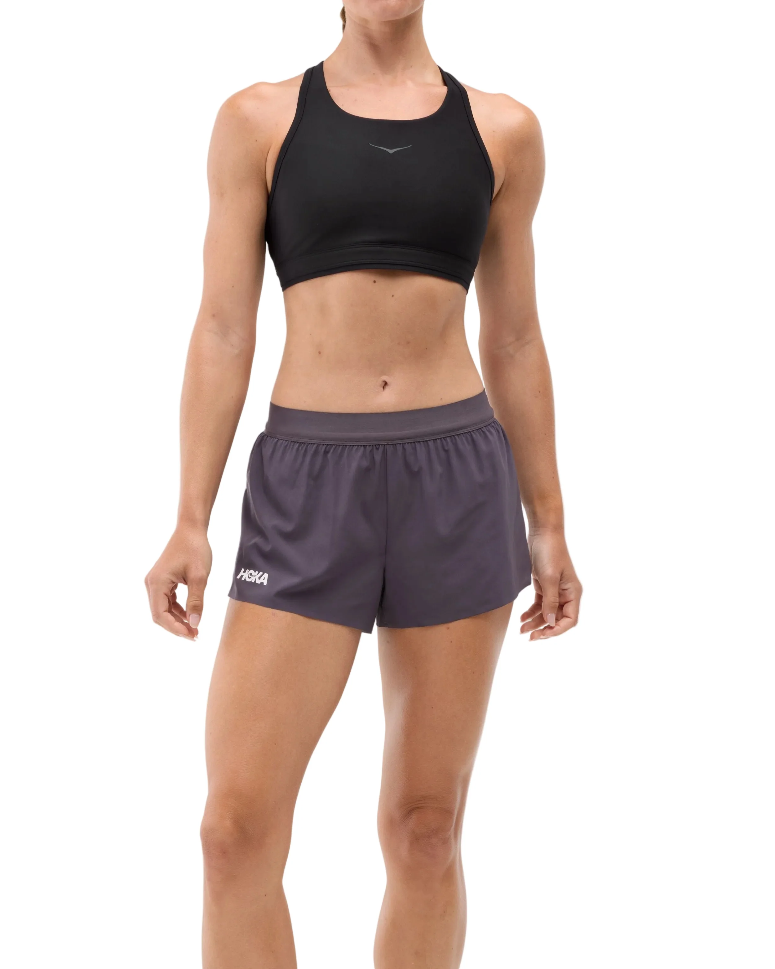 Hoka Womens Race Day Split Short - Squid Ink - SS26 - Image 3