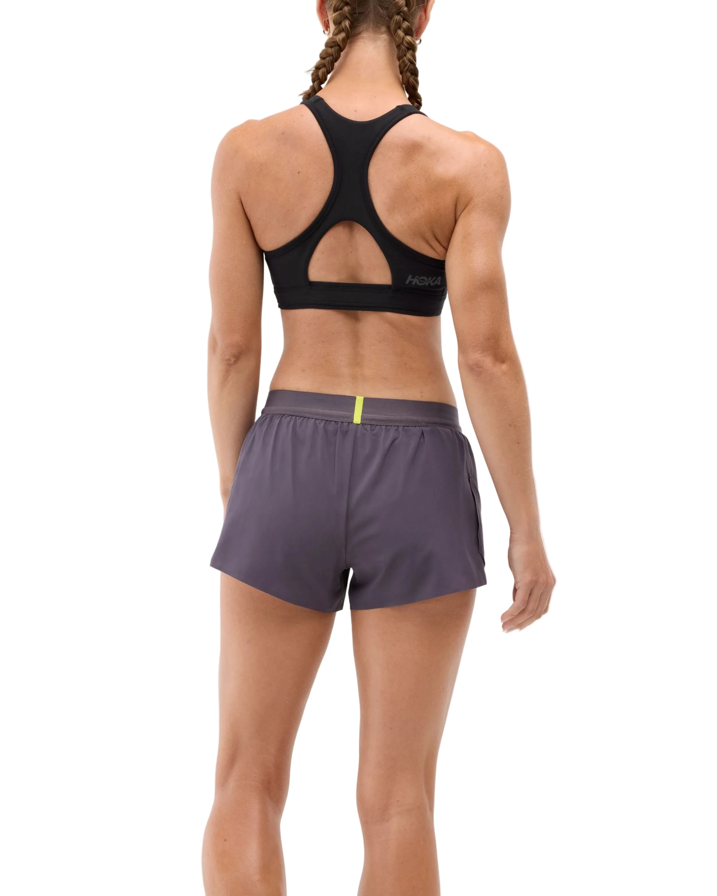 Hoka Womens Race Day Split Short - Squid Ink - SS26 - Image 4