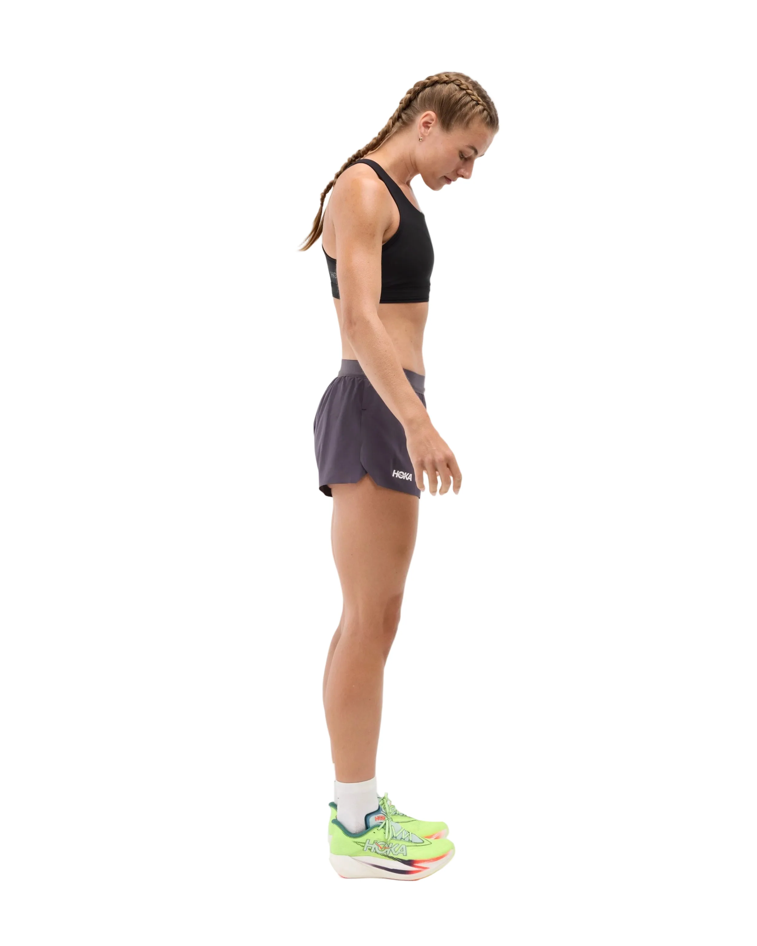 Hoka Womens Race Day Split Short - Squid Ink - SS26 - Image 5