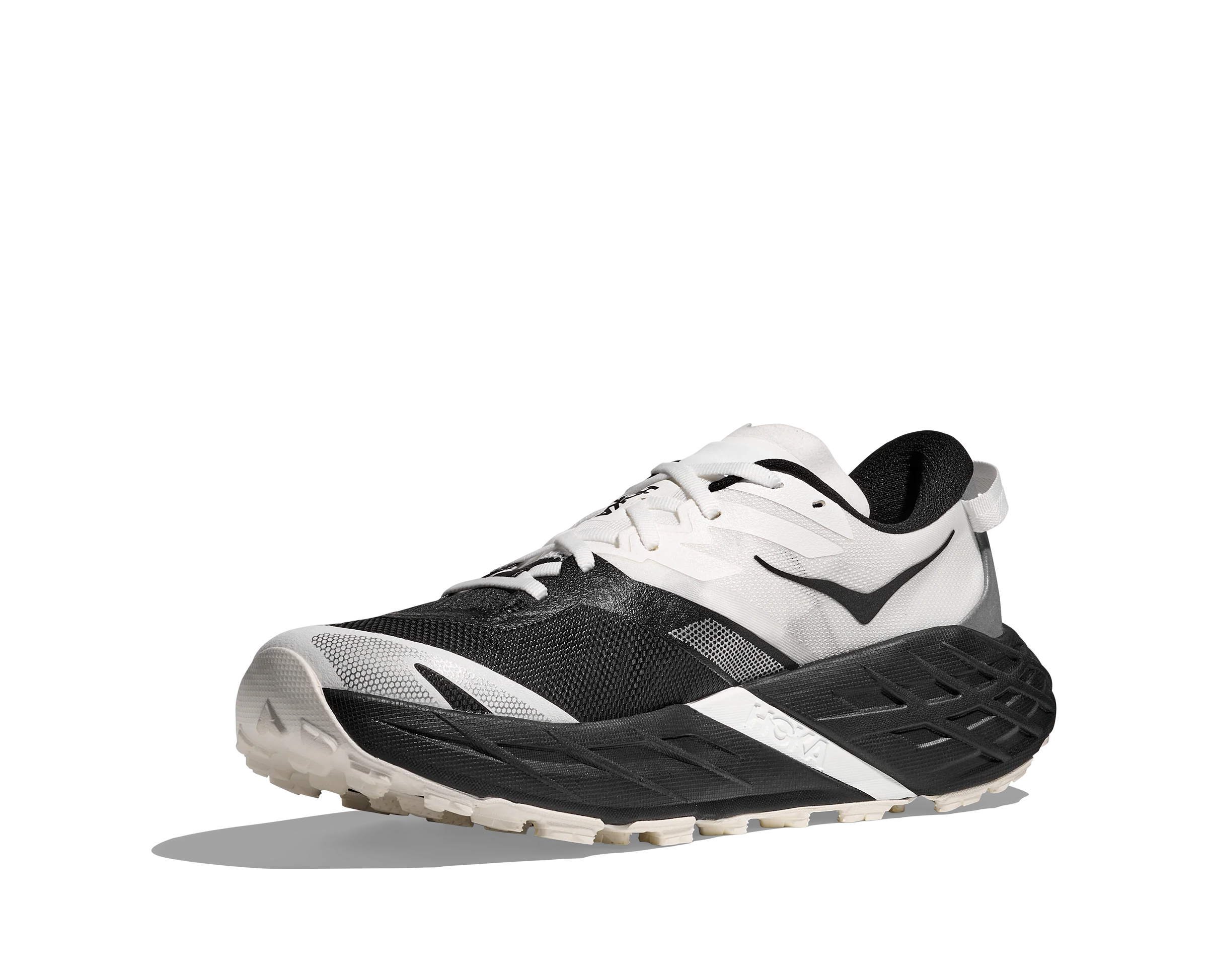 Hoka Womens Speedgoat 7 - Black/White - Trail - SS26 - Image 3