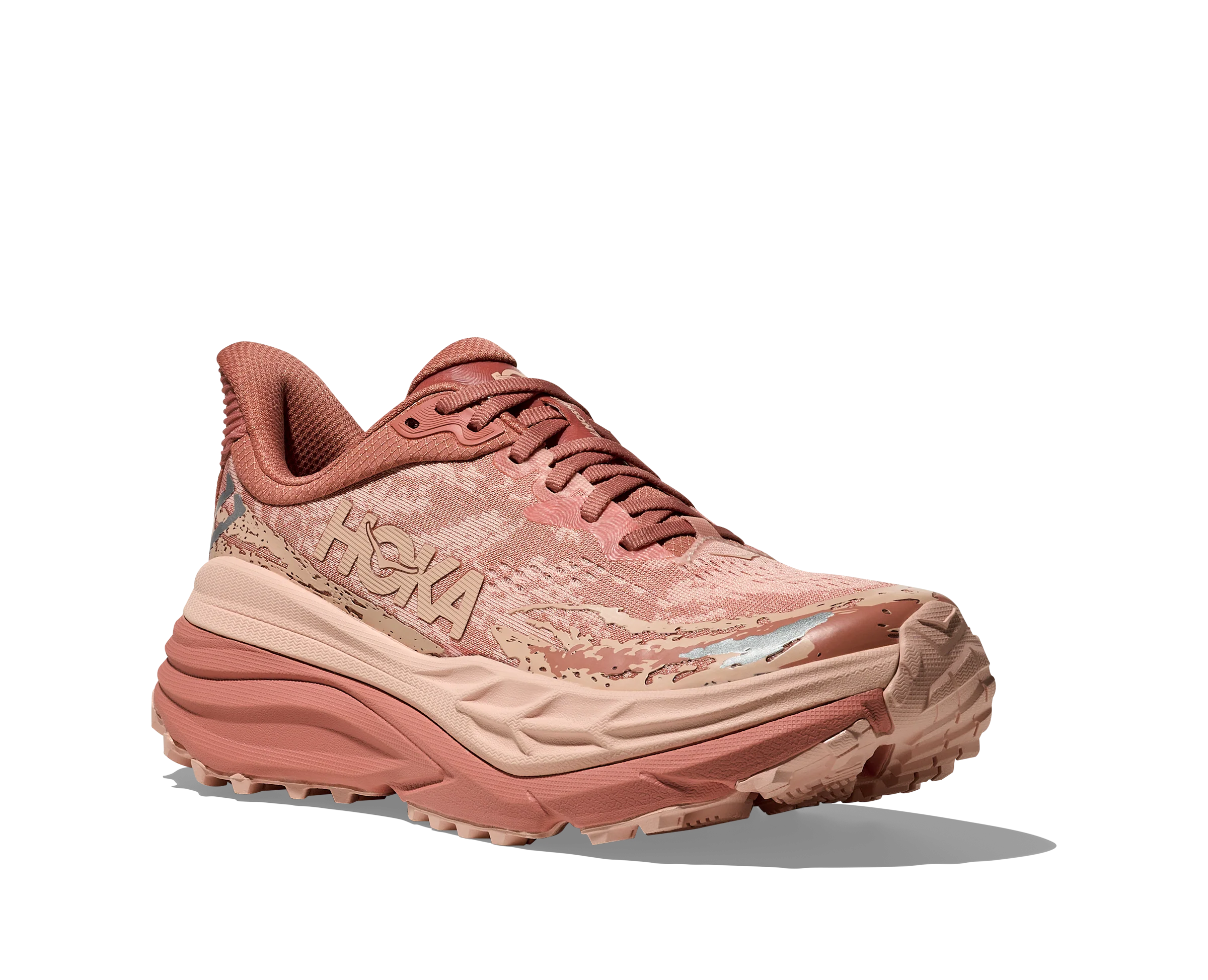 Hoka Womens Stinson 7 - Blush/Rose Latte - Trail - AW25 - Image 5