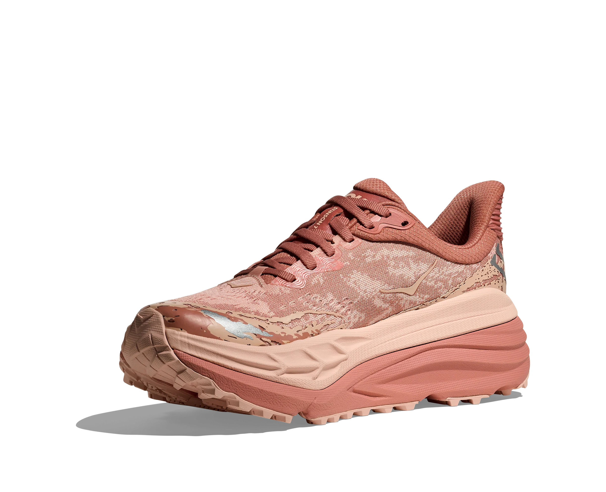 Hoka Womens Stinson 7 - Blush/Rose Latte - Trail - AW25 - Image 6
