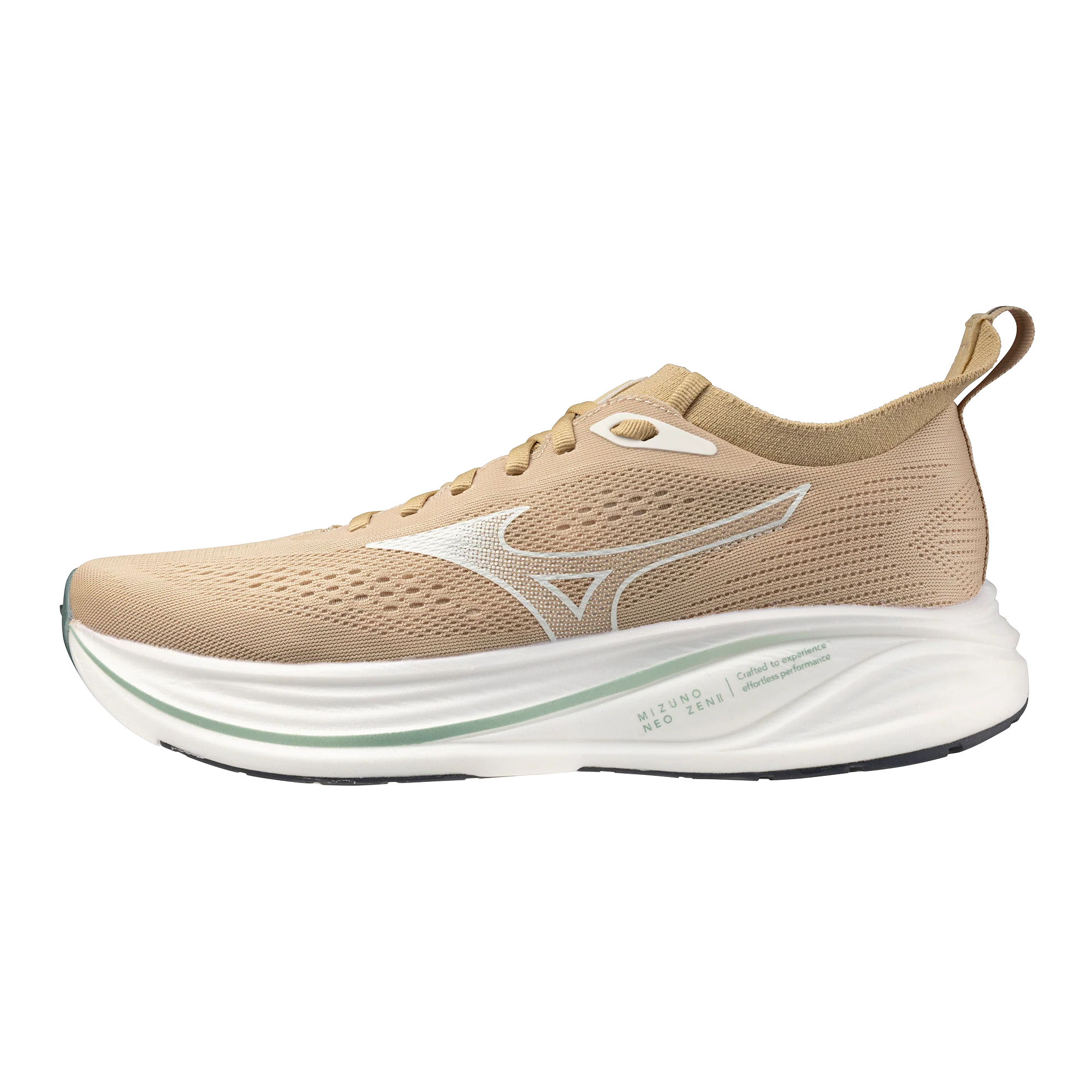 Mizuno Mens Neo Zen 2 - Pale Khaki/Snow White/Granite Green - Neutral - SS26 - Image 6