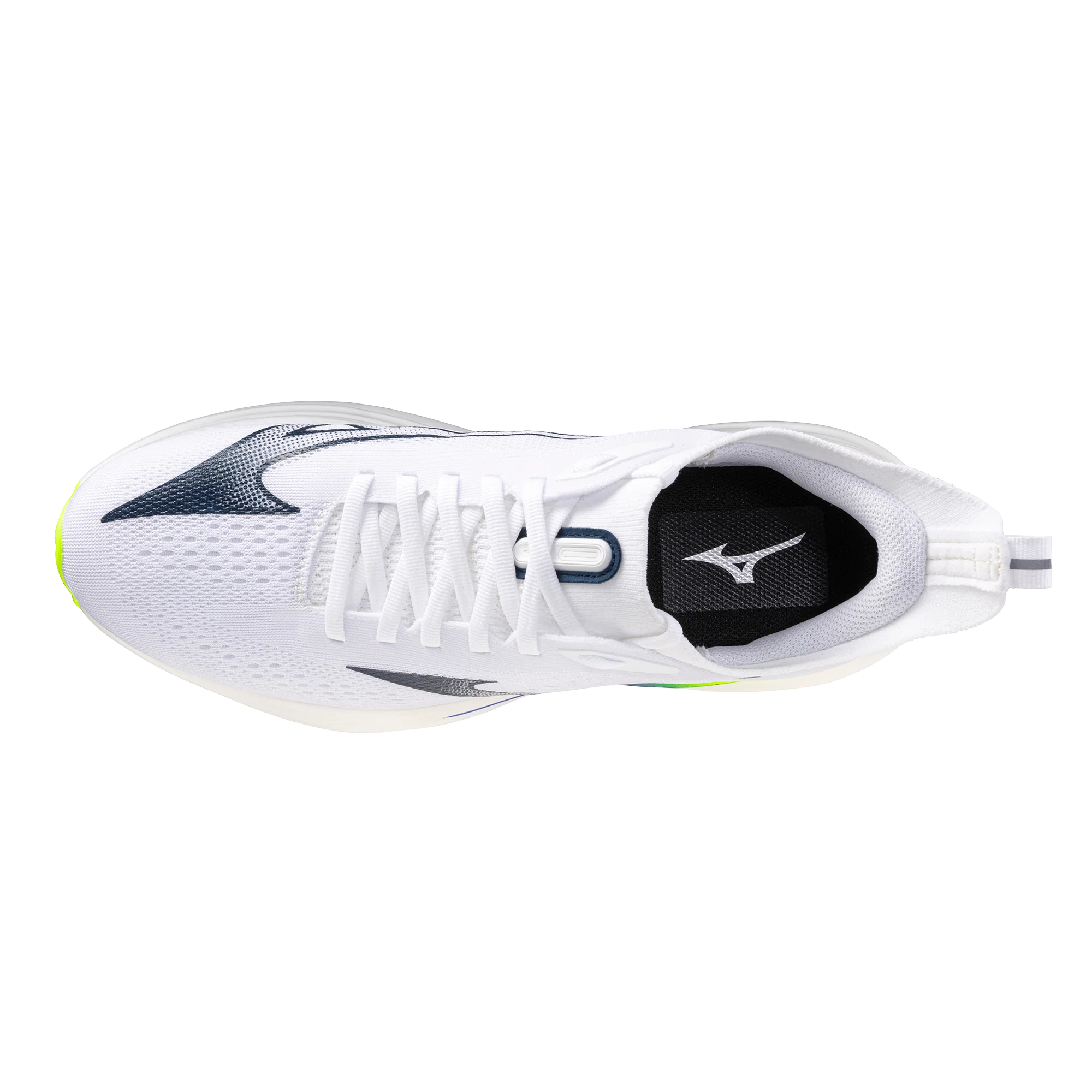 Mizuno Mens Neo Zen 2 - White/Estate Blue/Lightning Yellow - Neutral - SS26 - Image 7