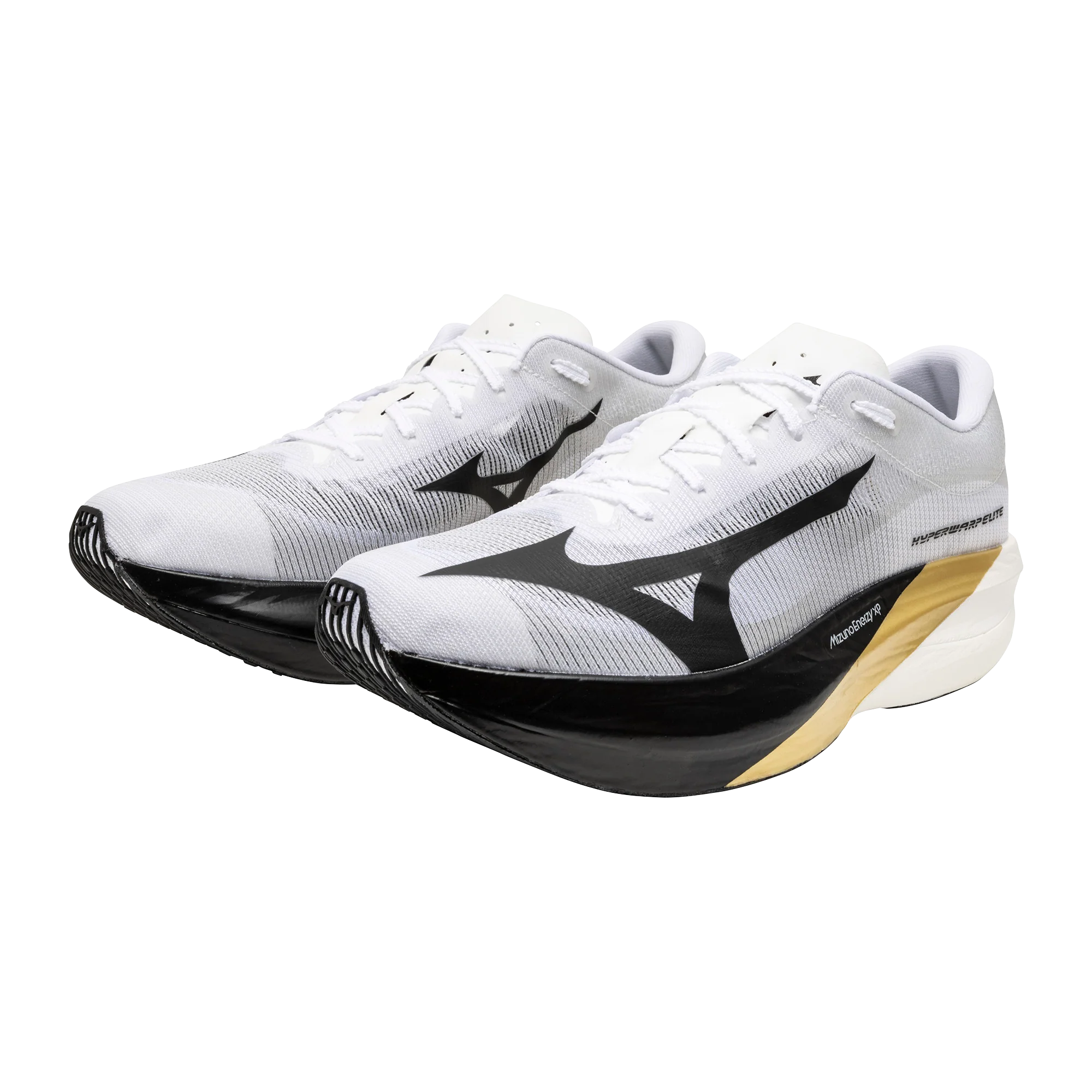 Mizuno Unisex Hyperwarp Elite Origami - White/Black/Gold - Neutral - SS26 - Image 4