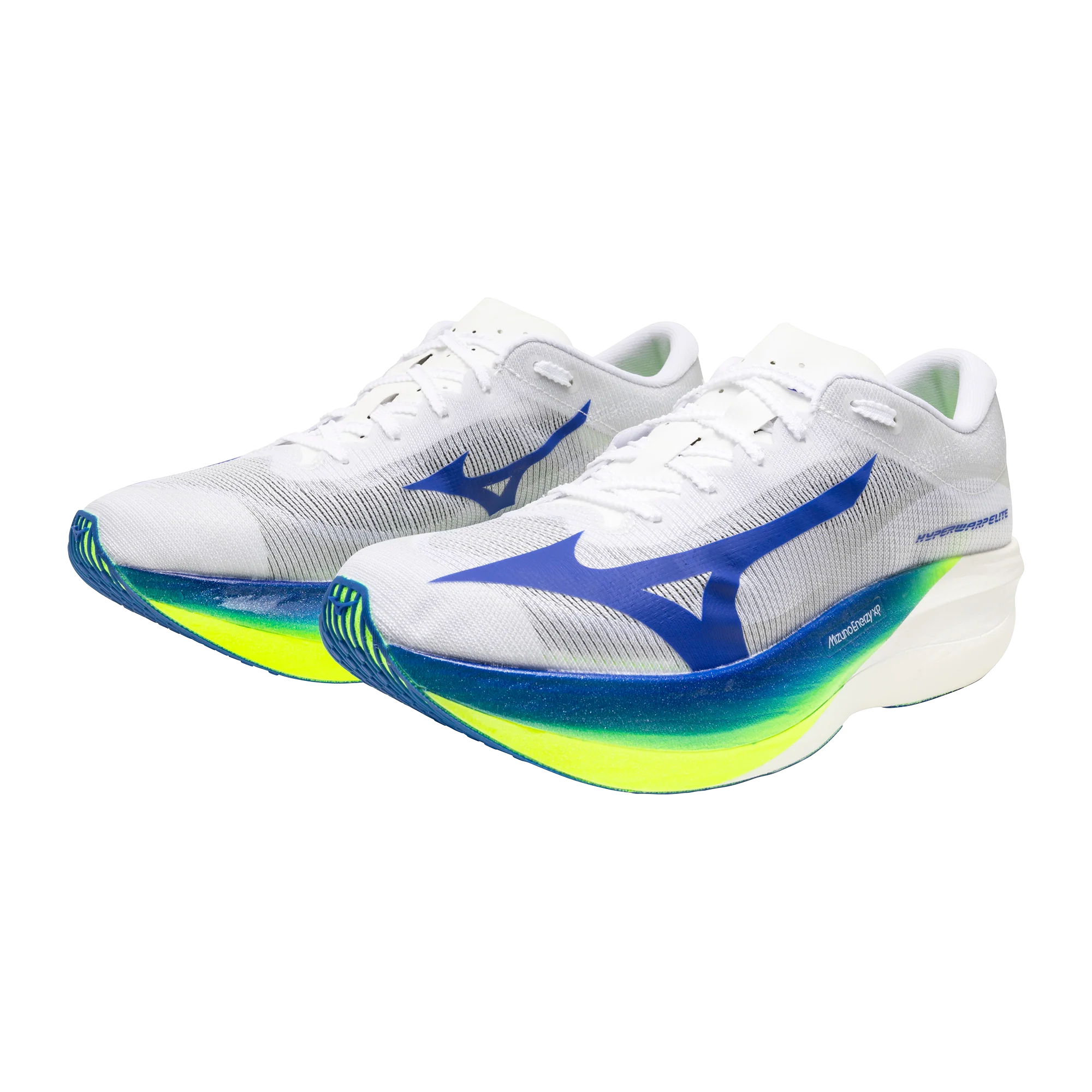 Mizuno Unisex Hyperwarp Elite - White/Lightning Yellow/Dazzling Blue - Neutral - SS26 - Image 4