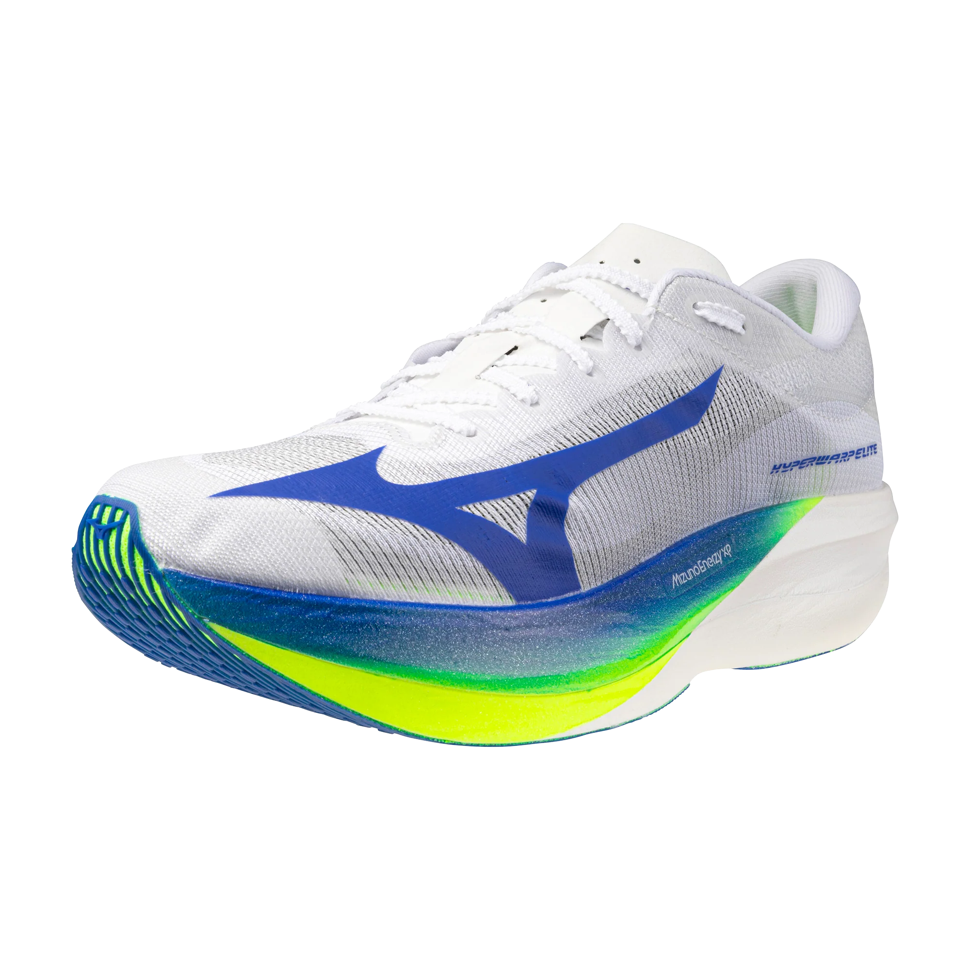Mizuno Unisex Hyperwarp Elite - White/Lightning Yellow/Dazzling Blue - Neutral - SS26 - Image 6