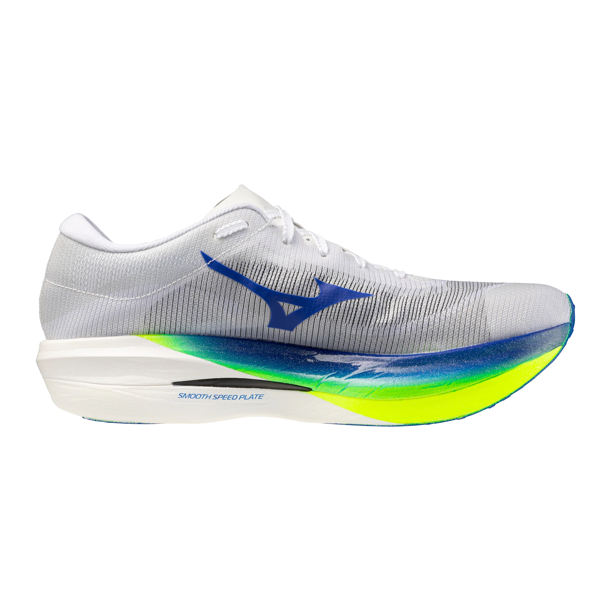 Mizuno Unisex Hyperwarp Elite - White/Lightning Yellow/Dazzling Blue - Neutral - SS26 - Image 9