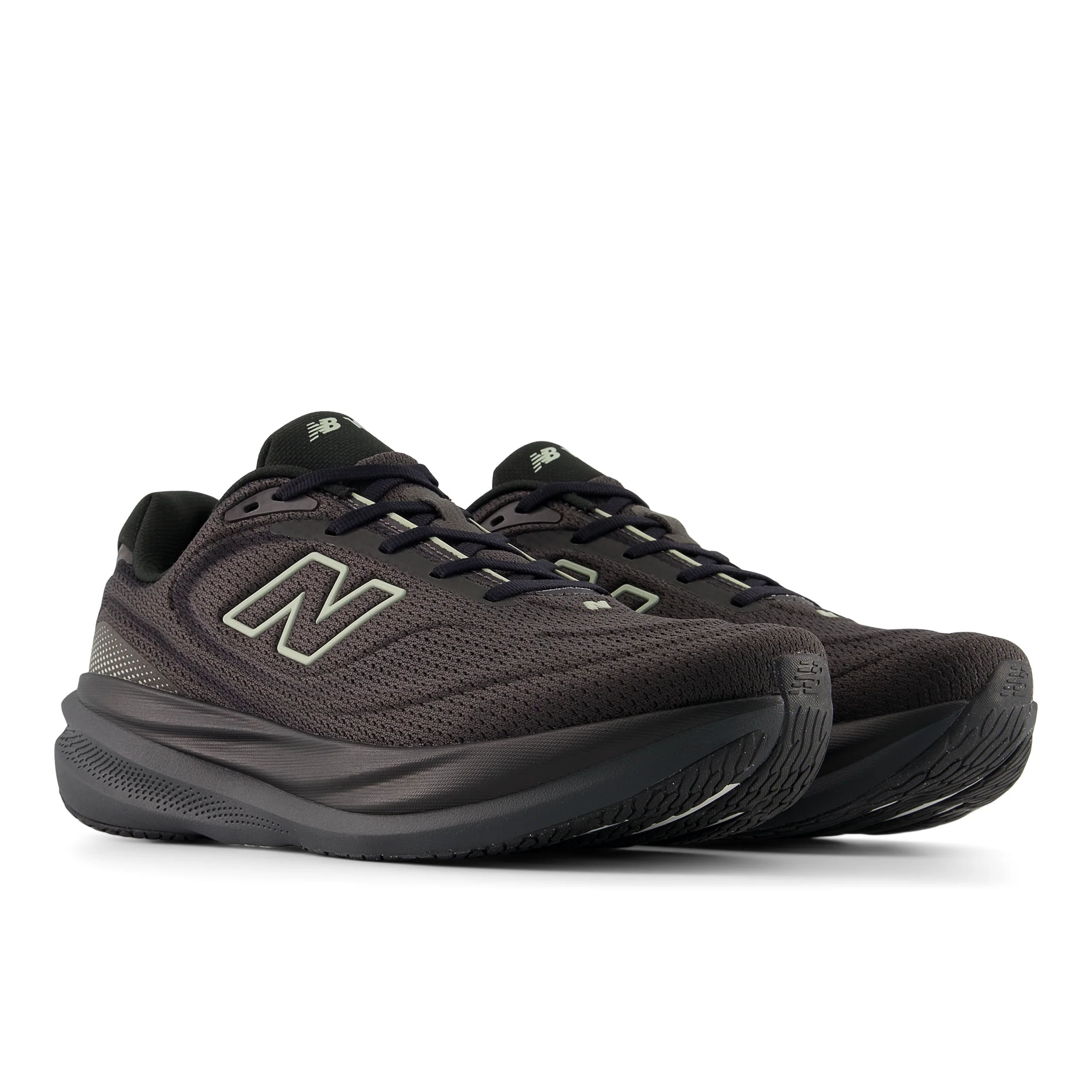 New Balance Mens 1080V15 - Black/Faded Black/Olivine - Neutral - SS26 - Image 6