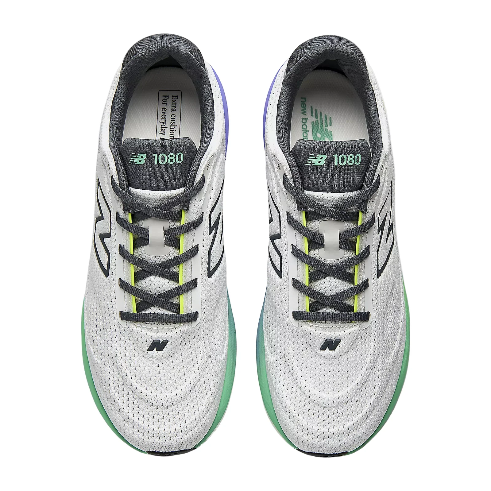 New Balance Mens 1080V15 Extra Wide - 4E Width - Reflection/Graphite/Deep End - Neutral - SS26 - Image 4