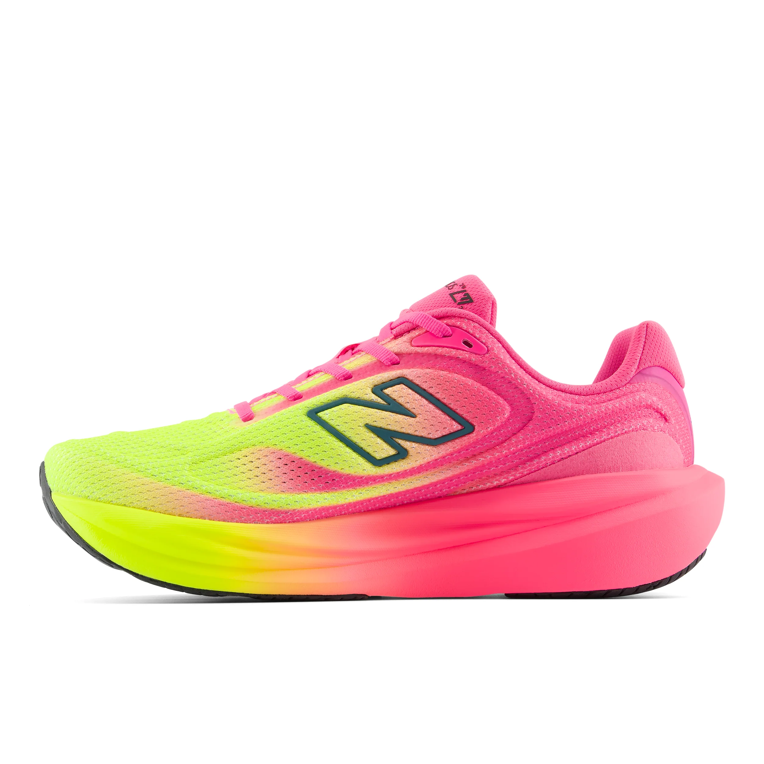 New Balance Mens 1080V15 London Edition - Alkaline Green/Pink Heat - Neutral - SS26 - Image 5