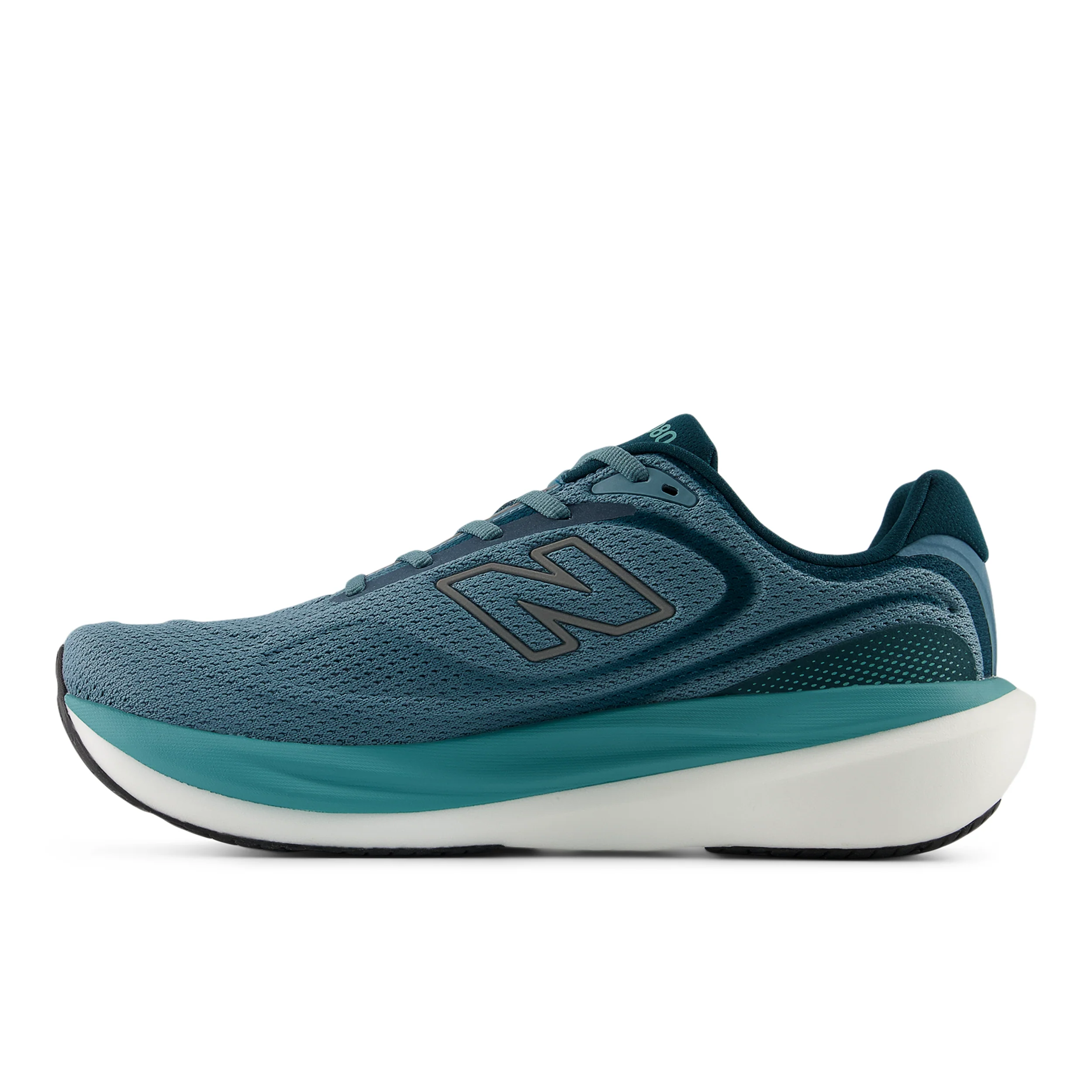New Balance Mens 1080V15 - Medusa Green/Dark Silver Metallic/Salt Water - Neutral - SS26 - Image 5