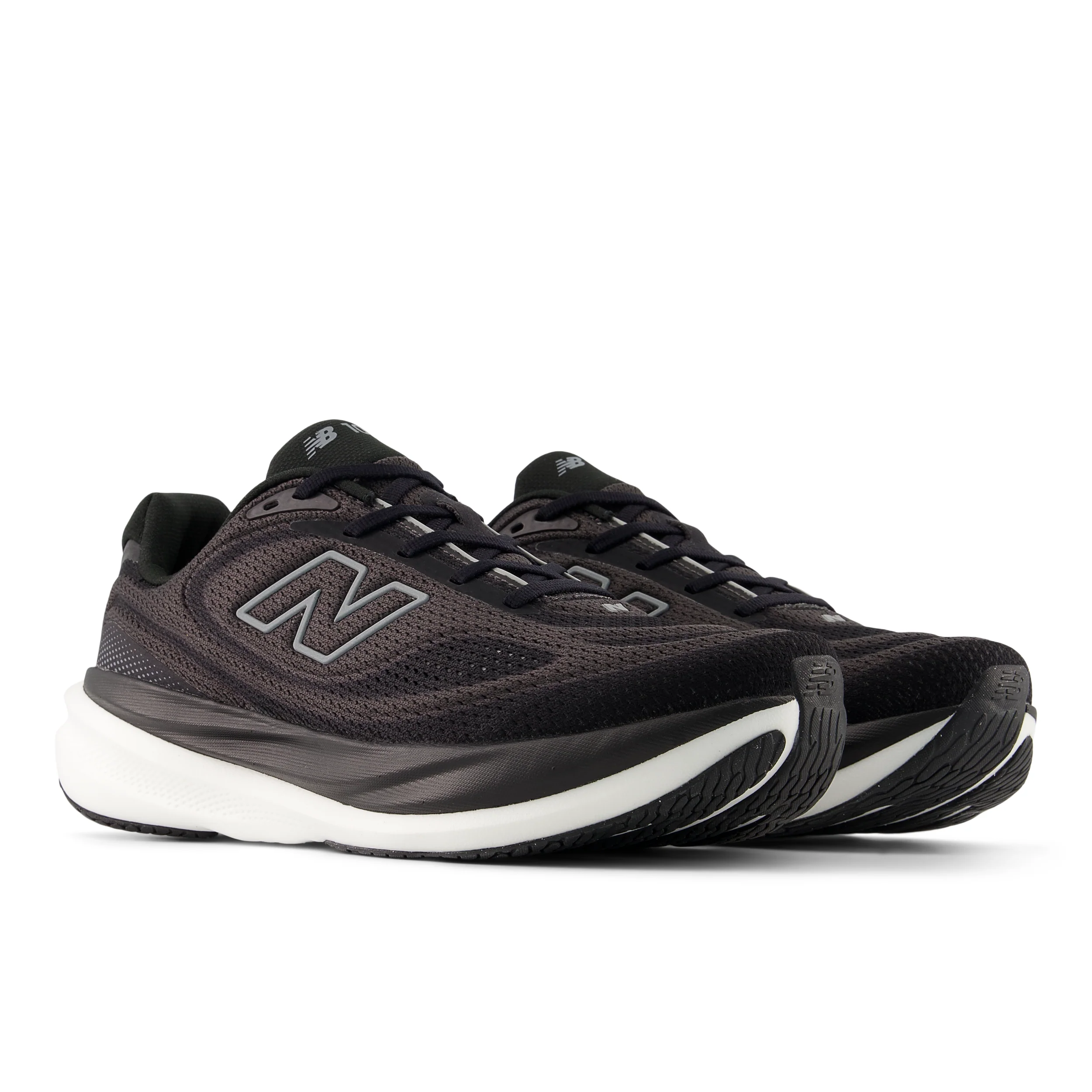 New Balance Mens 1080V15 Wide - 2E Width - Black/Slate Grey/Faded Black - Neutral - SS26 - Image 3