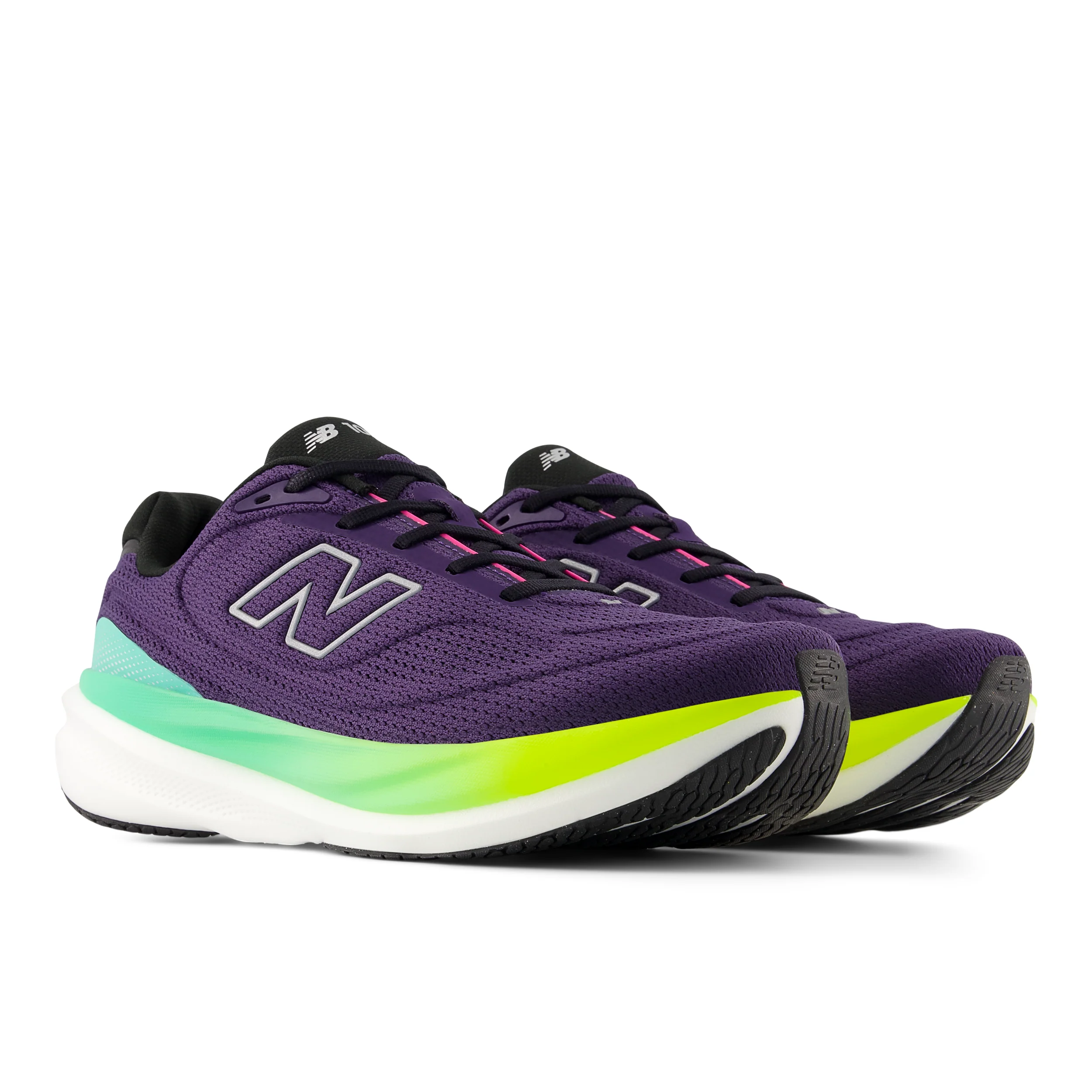 New Balance Mens 1080V15 - Sea Salt/Silver Metallic/Alkaline Green - Neutral - SS26 - Image 5