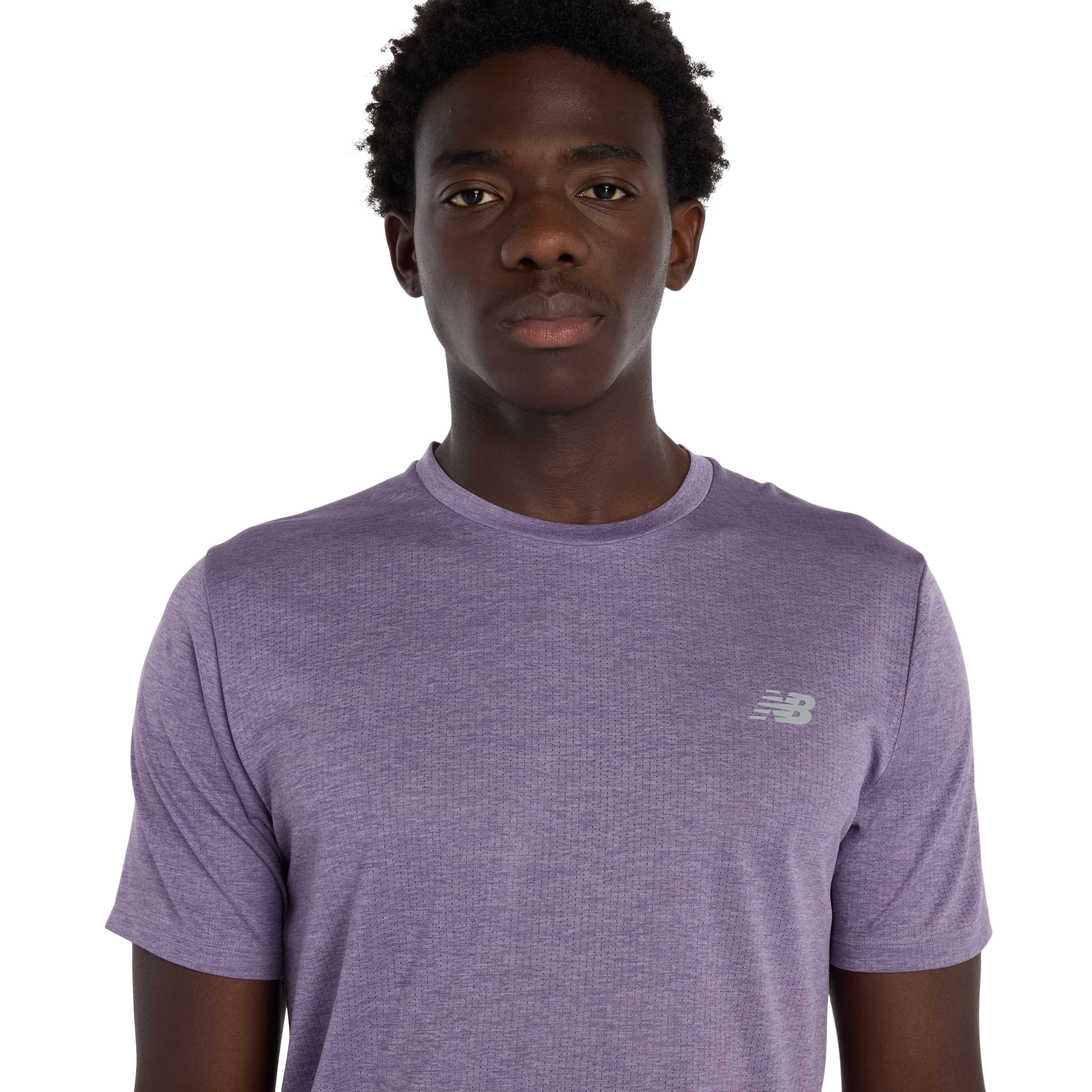 New Balance Mens Athletics T-Shirt - Candied Violet - SS26 - Image 2
