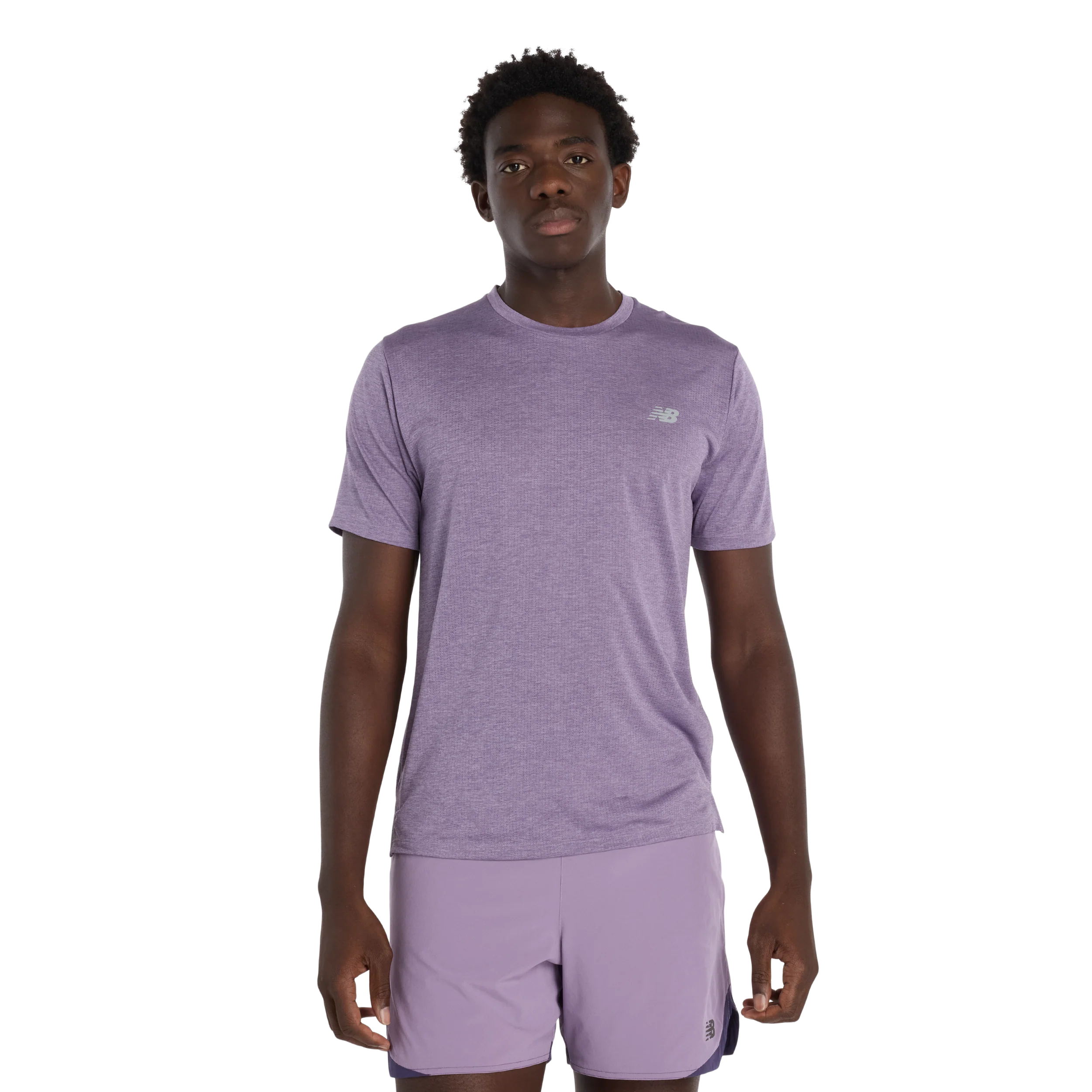 New Balance Mens Athletics T-Shirt - Candied Violet - SS26 - Image 3