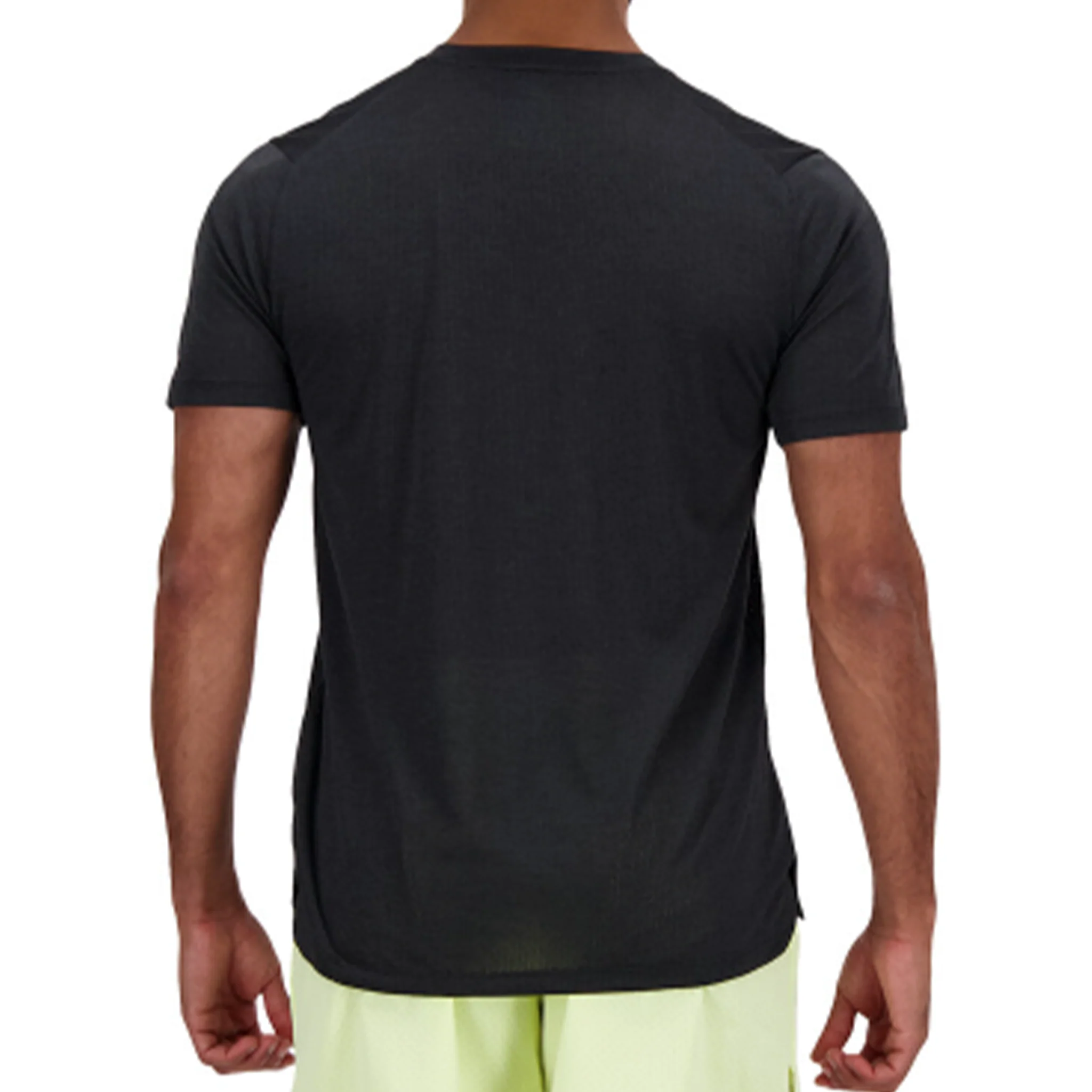 New Balance Mens Athletics T-Shirt - Black - Image 2
