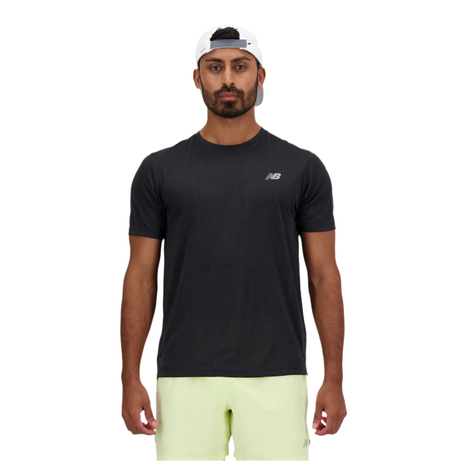 New Balance Mens Athletics T-Shirt - Black - Image 3