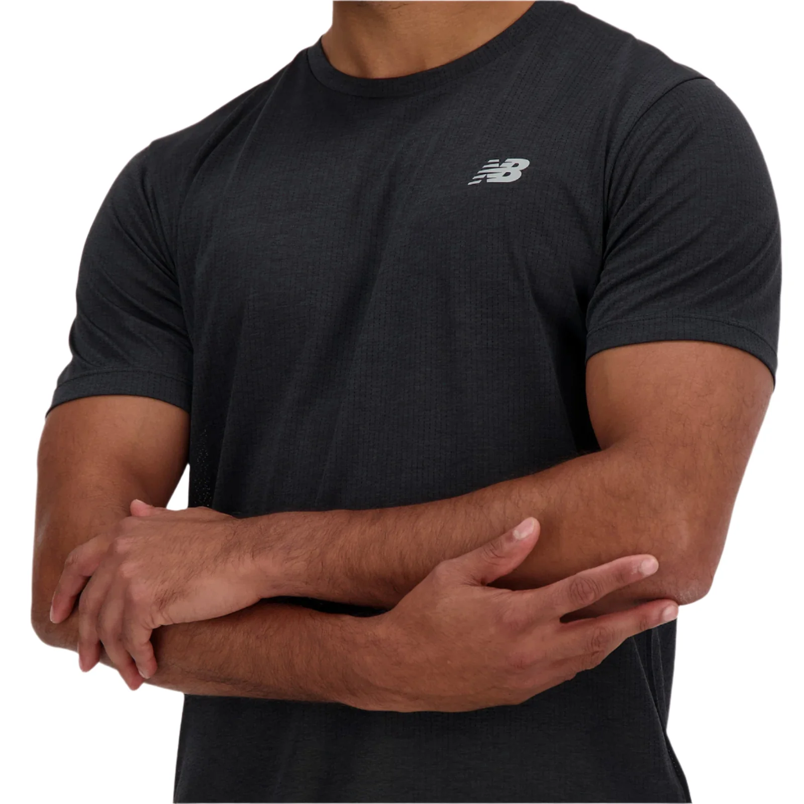 New Balance Mens Athletics T-Shirt - Black - Image 4