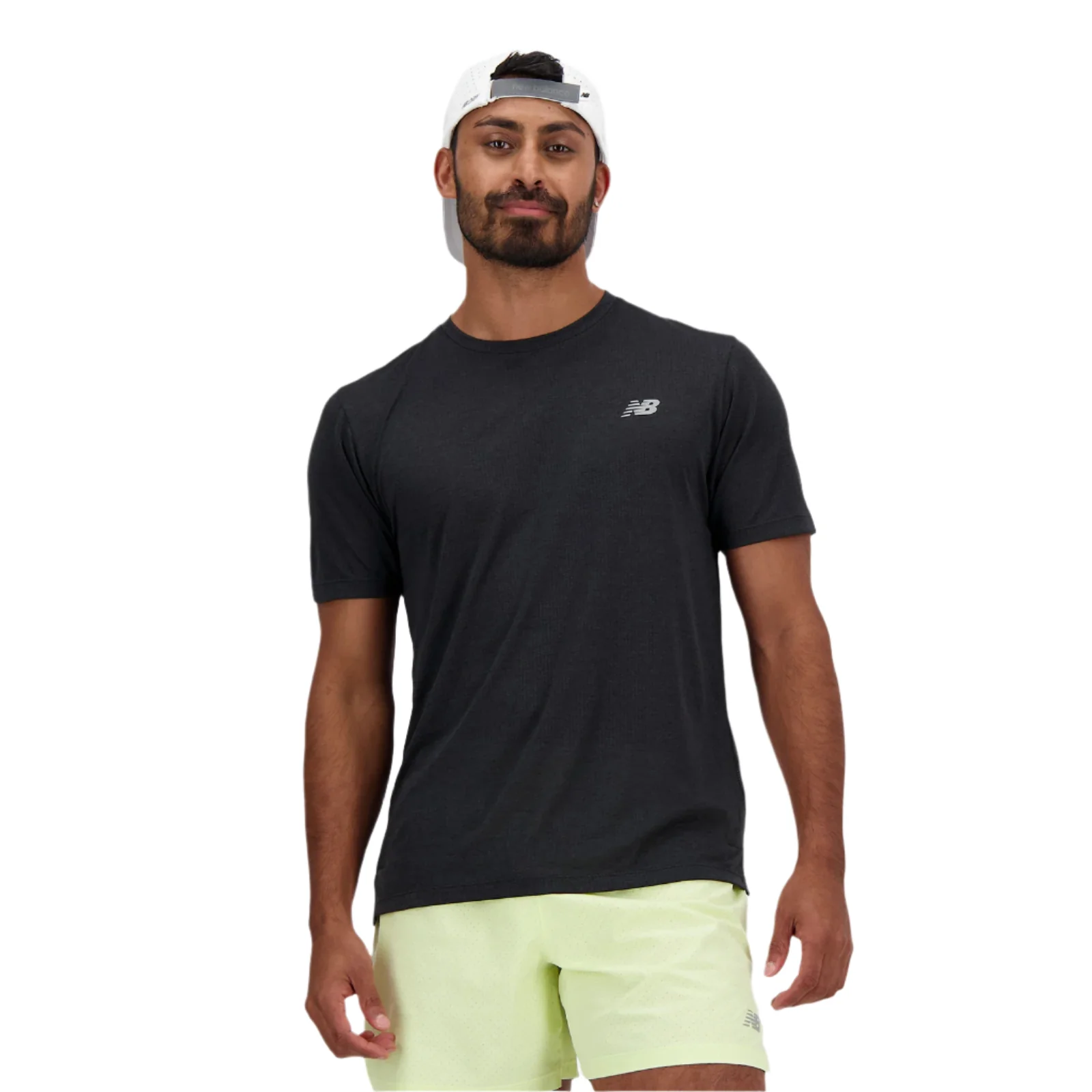 New Balance Mens Athletics T-Shirt - Black - Image 5