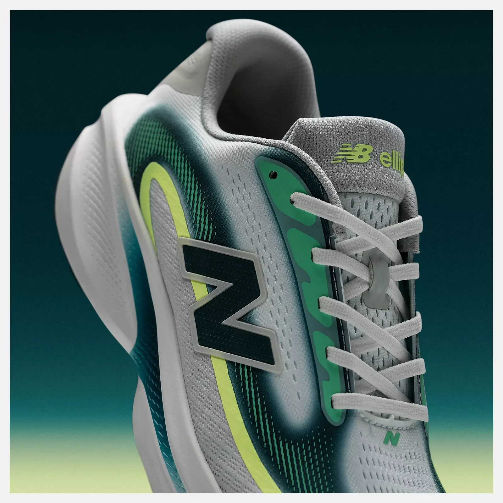 New Balance Mens Ellipse v1 - Deep End/Glint Blue/Medusa Green - Neutral - SS26 - Image 7