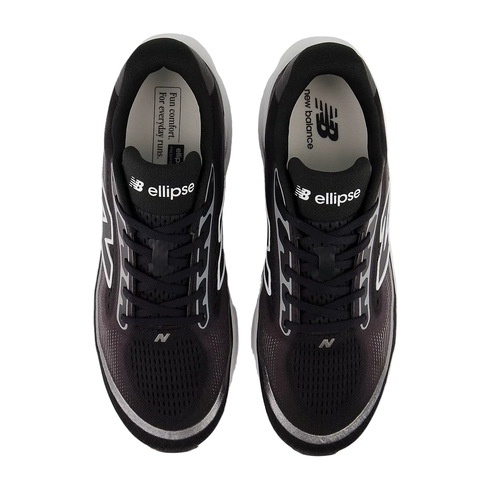New Balance Mens Ellipse v1 - Faded Black/White/Black - Neutral - SS26 - Image 6