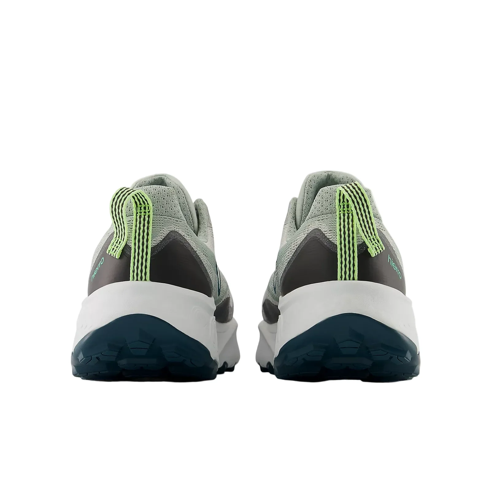New Balance Mens Fresh Foam Hierro V9 - Grey Matter/Medusa Green - Trail - SS26 - Image 3