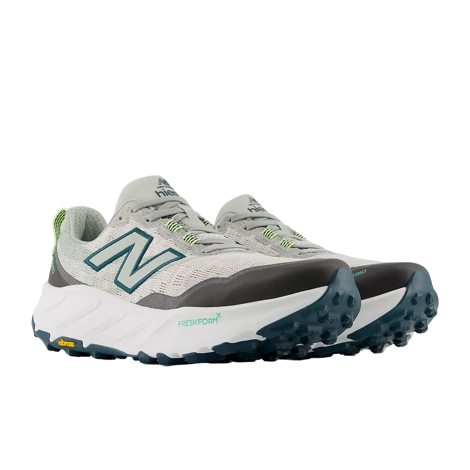 New Balance Mens Fresh Foam Hierro V9 - Grey Matter/Medusa Green - Trail - SS26 - Image 6