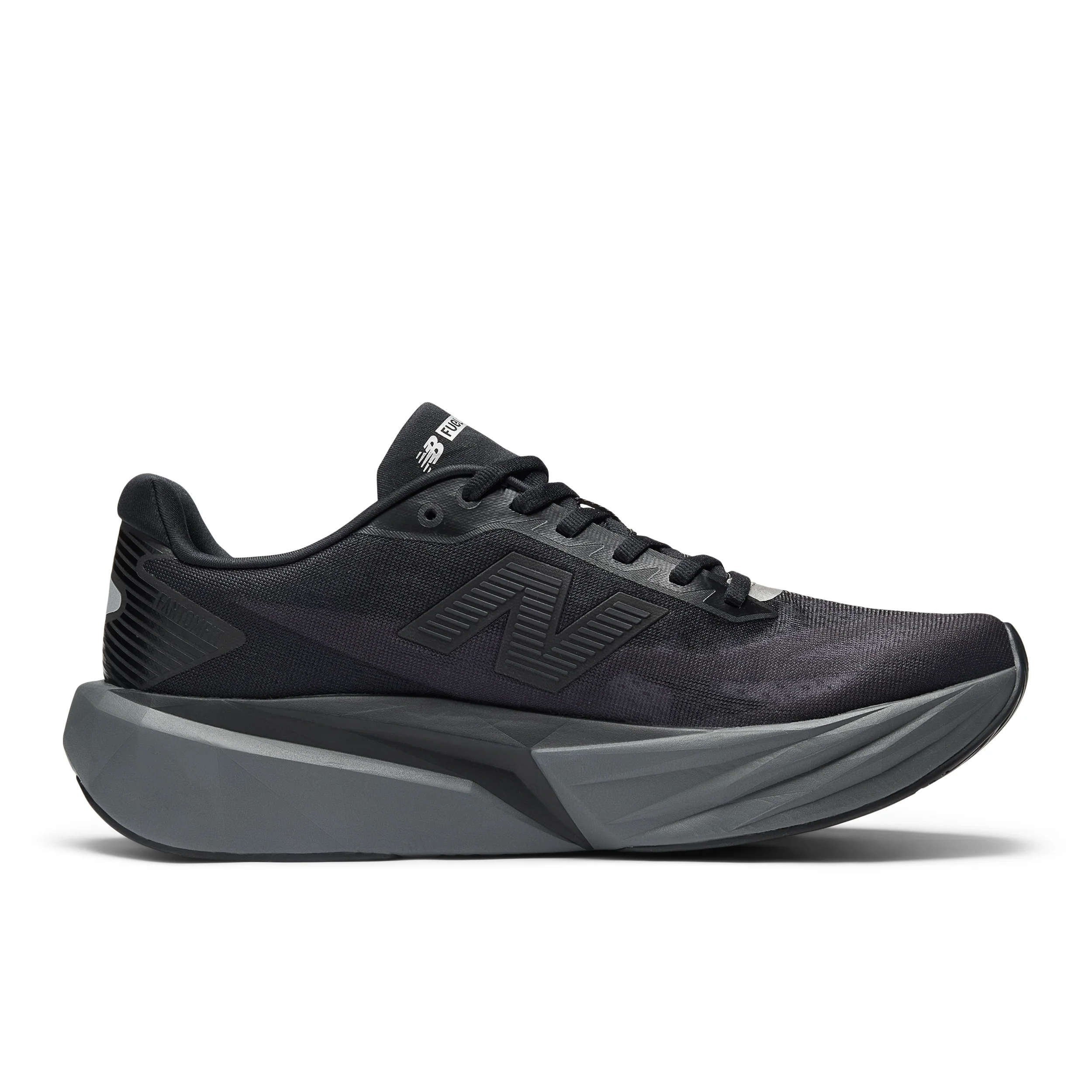 New Balance Mens FuelCell Rebel V5 - Black/Castlerock/Silver Metallic - Neutral - SS26 - Image 5