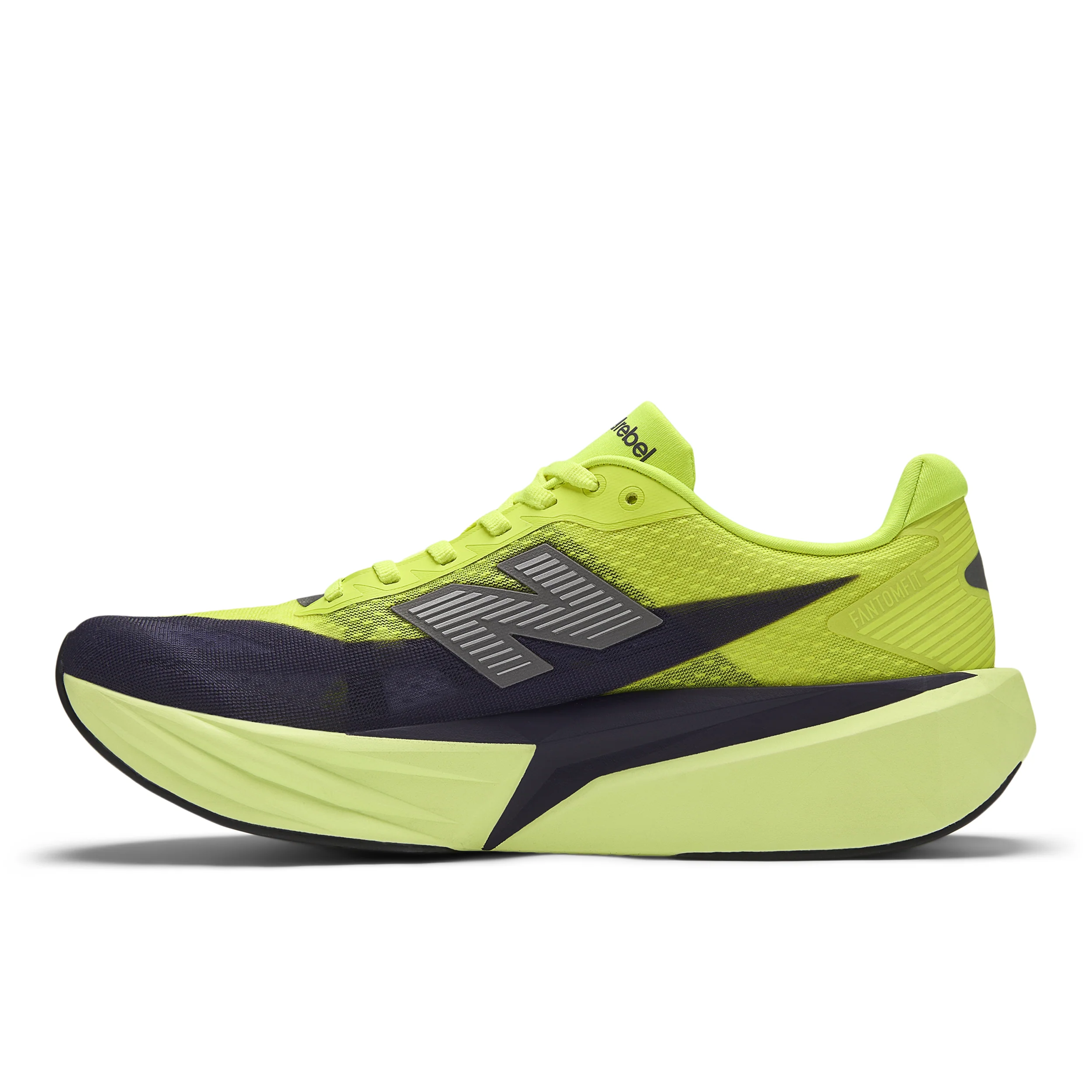 New Balance Mens FuelCell Rebel V5 - Alkaline Green/Boysenberry/Dark Silver Metallic - Neutral - SS26 - Image 3