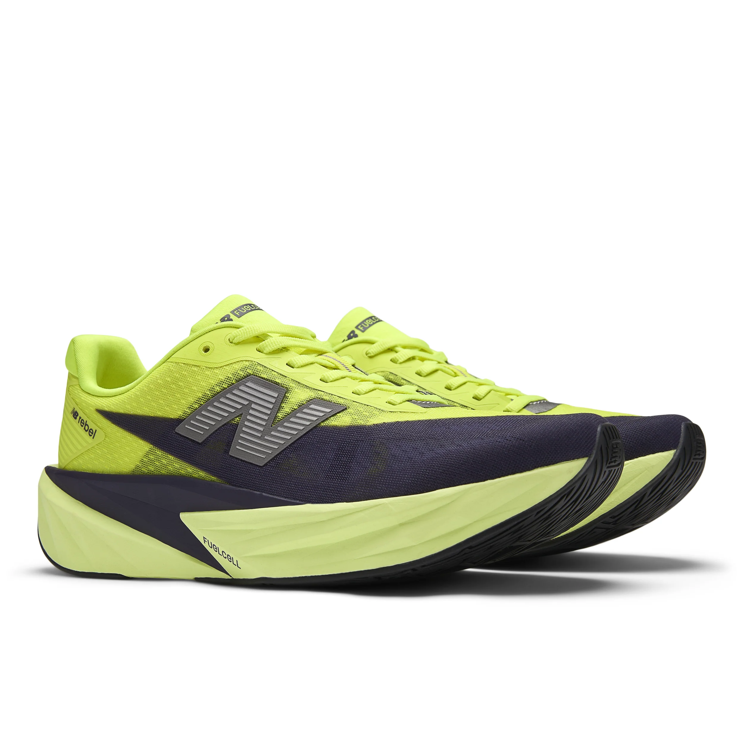 New Balance Mens FuelCell Rebel V5 - Alkaline Green/Boysenberry/Dark Silver Metallic - Neutral - SS26 - Image 6