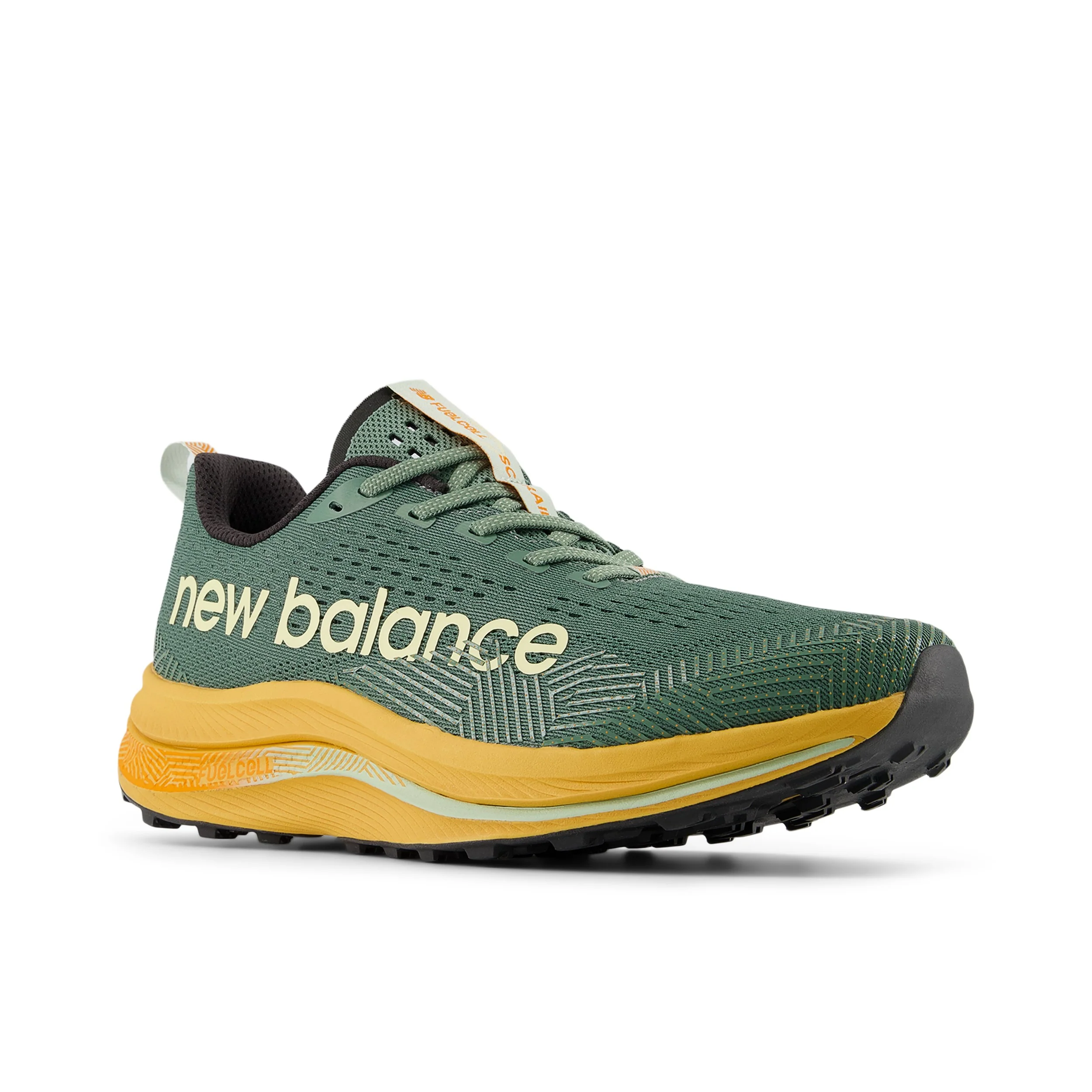 New Balance Mens Fuelcell Supercomp Trail - Dark Juniper/Dried Apricot/Calcium - Trail - SS25 - Image 5