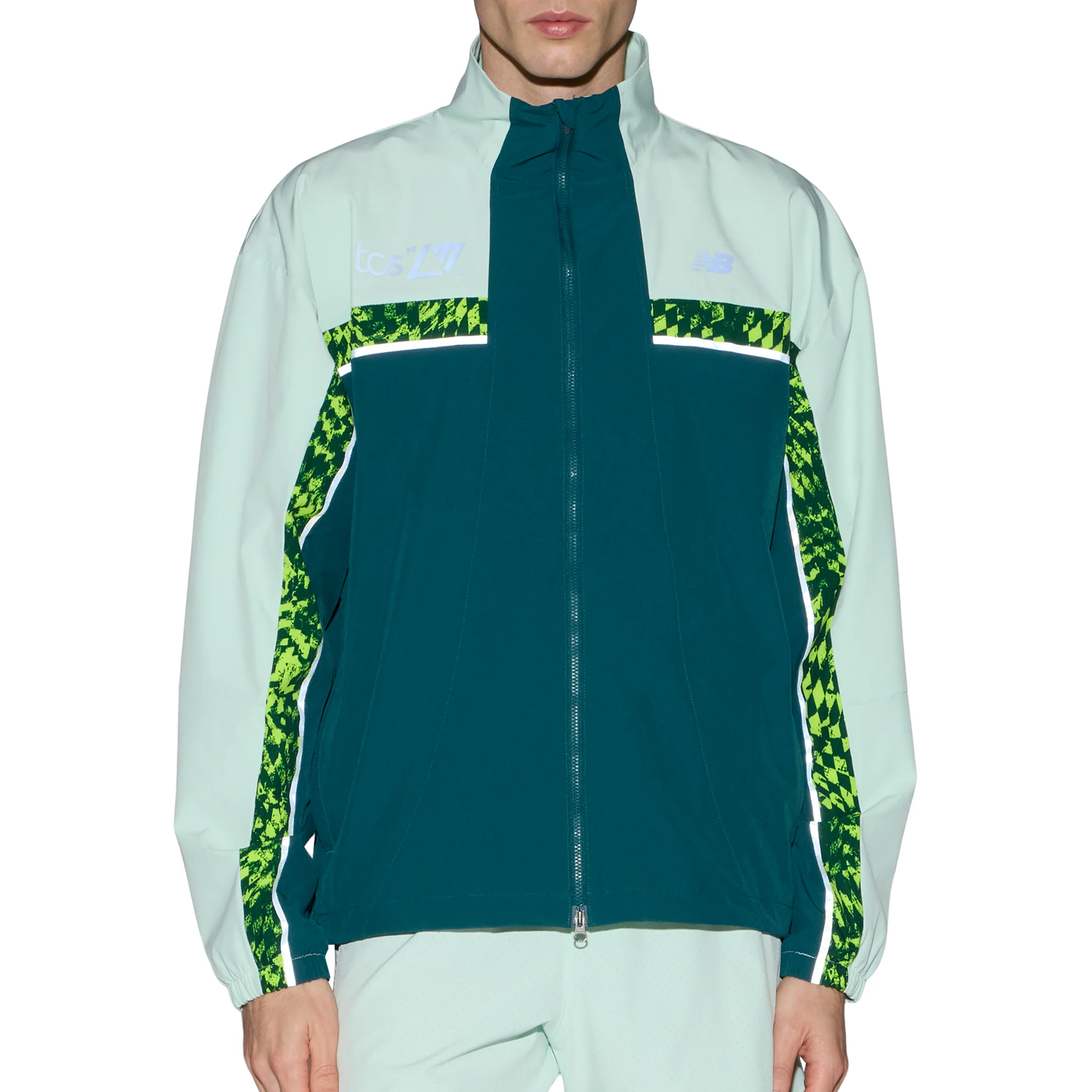 New Balance Mens London Edition Marathon Jacket - Medusa Green - SS26