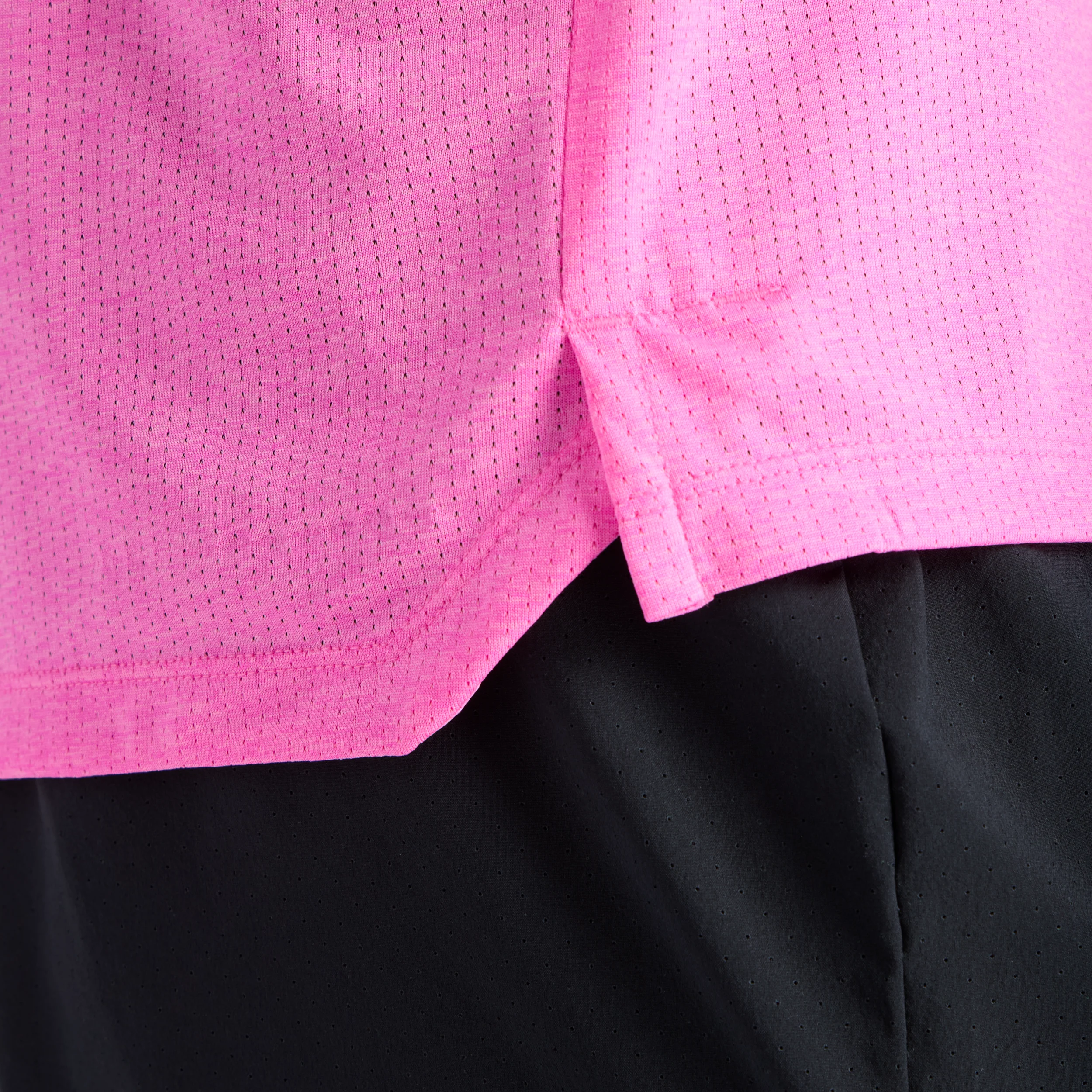 New Balance Mens London Edition RC Essential Singlet - Pink Heat - SS26 - Image 9