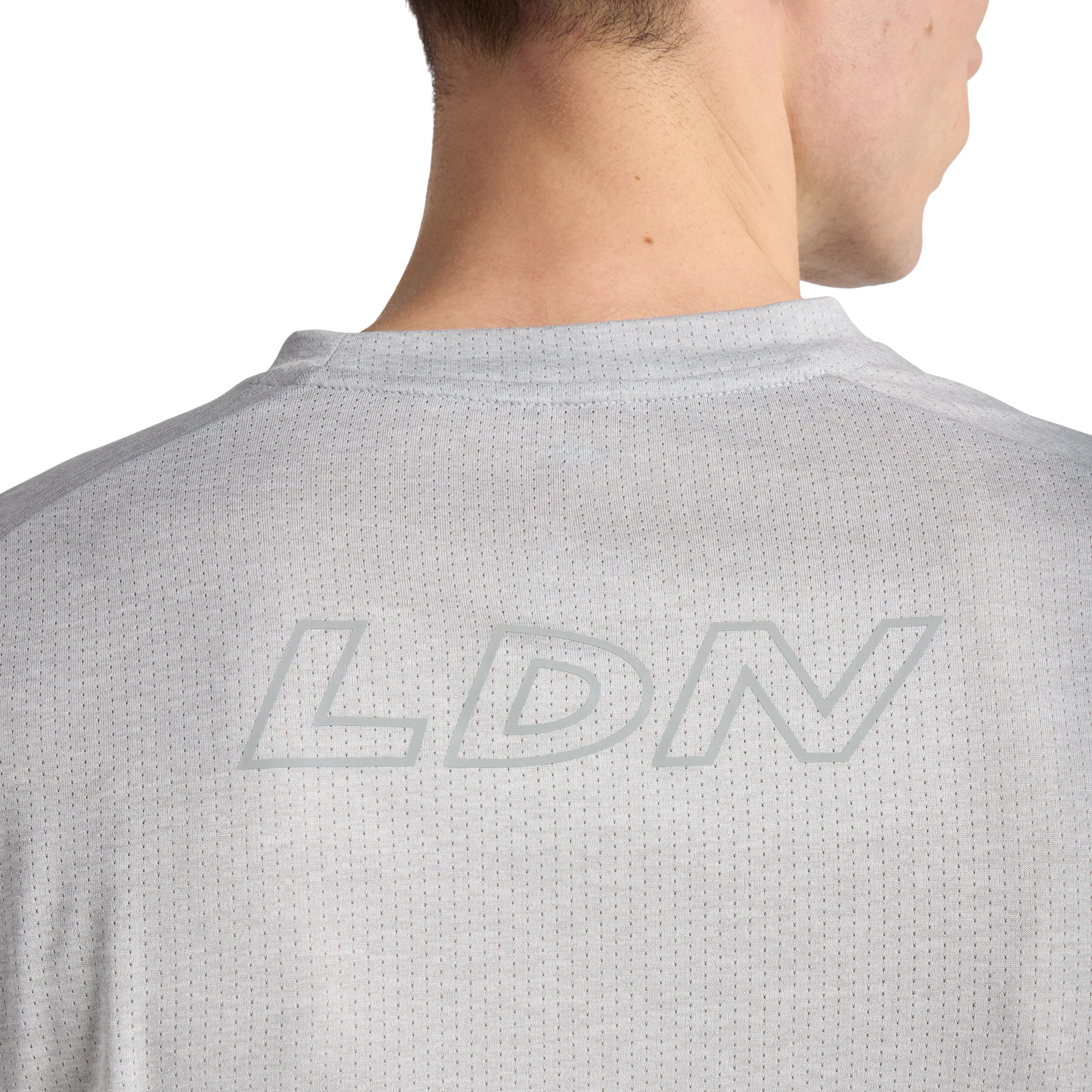 New Balance Mens London Edition RC Essential T-Shirt - Athletic Grey - SS26 - Image 4