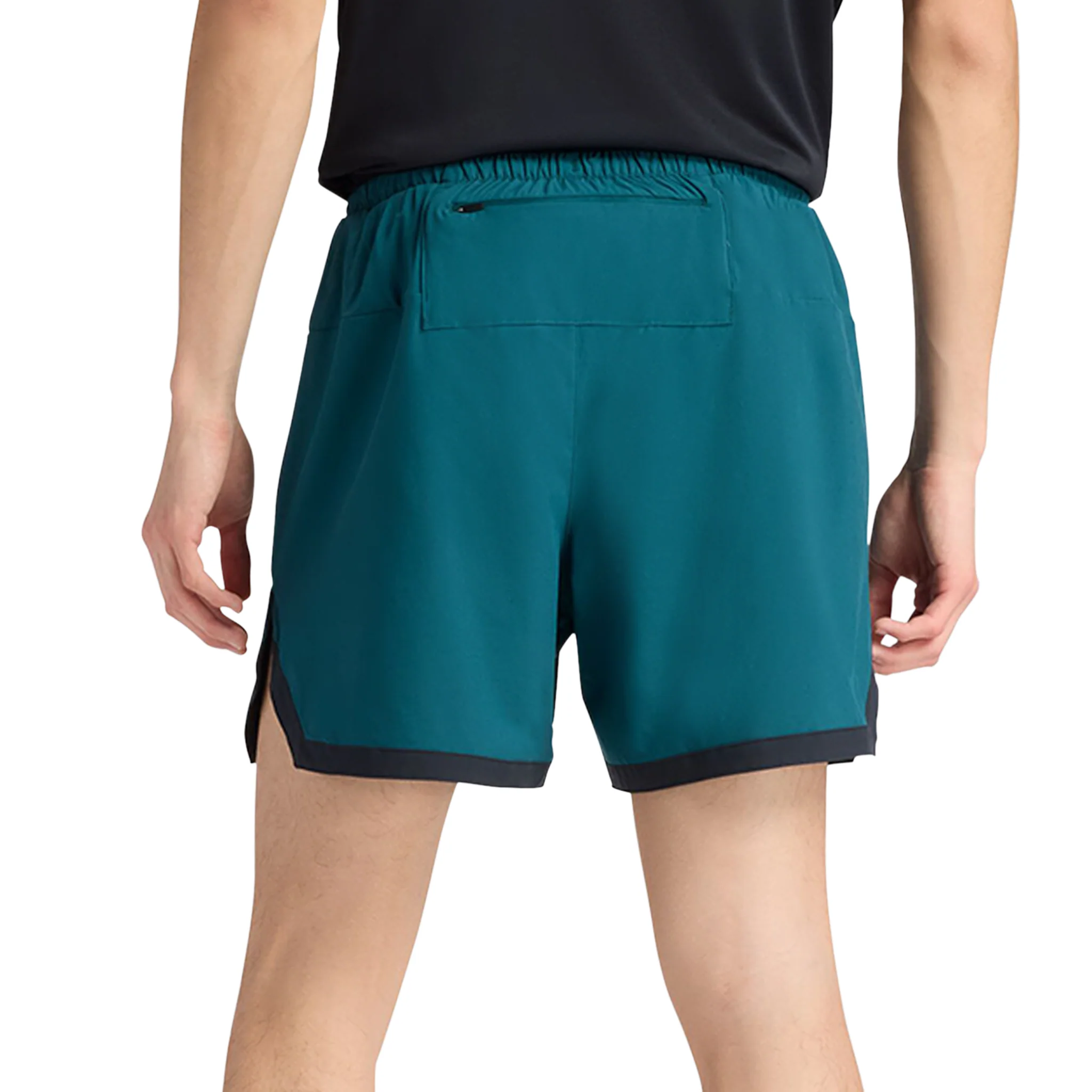 New Balance Mens London Edition RC Essentials Short 5" - Medusa Green - SS26 - Image 2