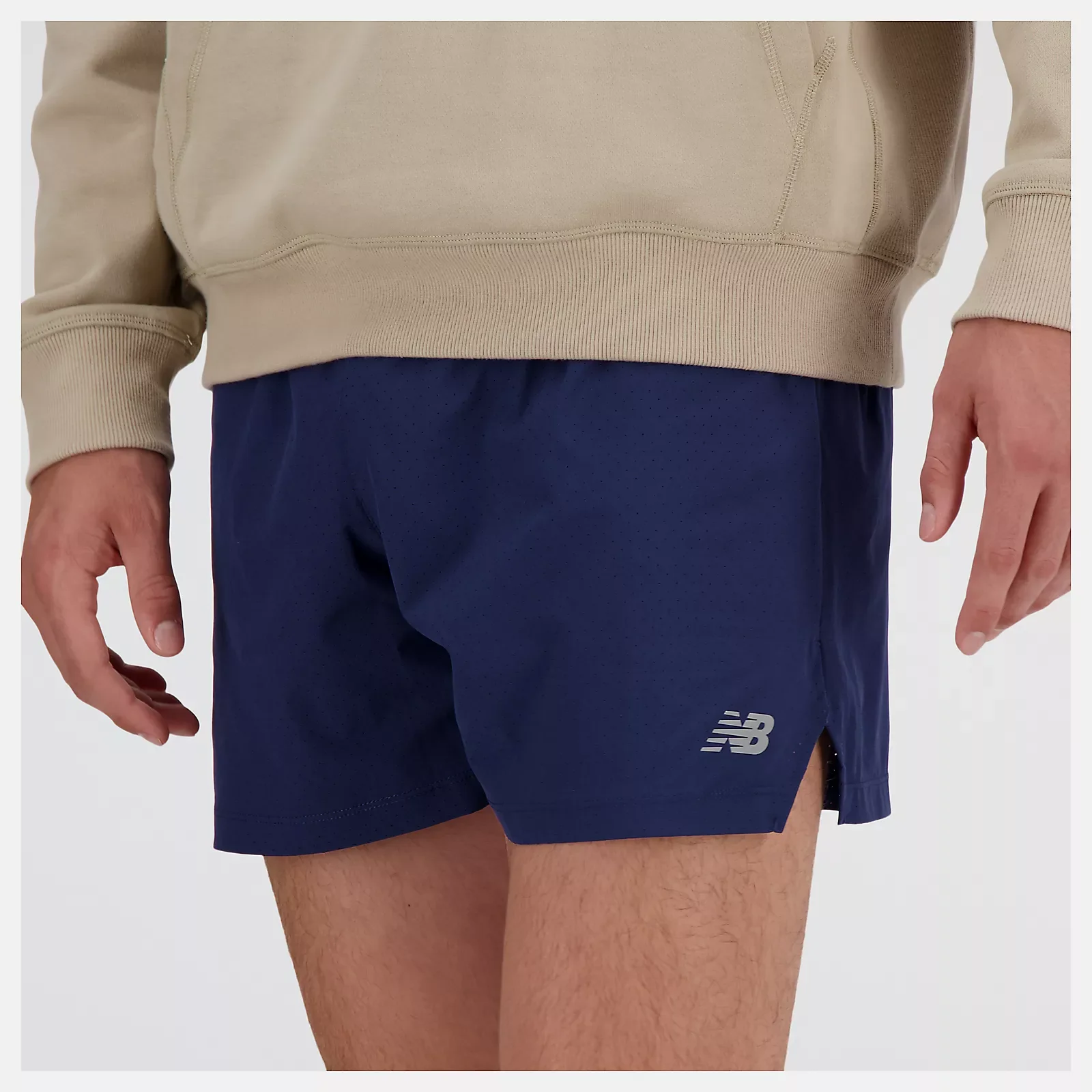 New Balance Mens RC Short 5" - NB Navy - Image 3