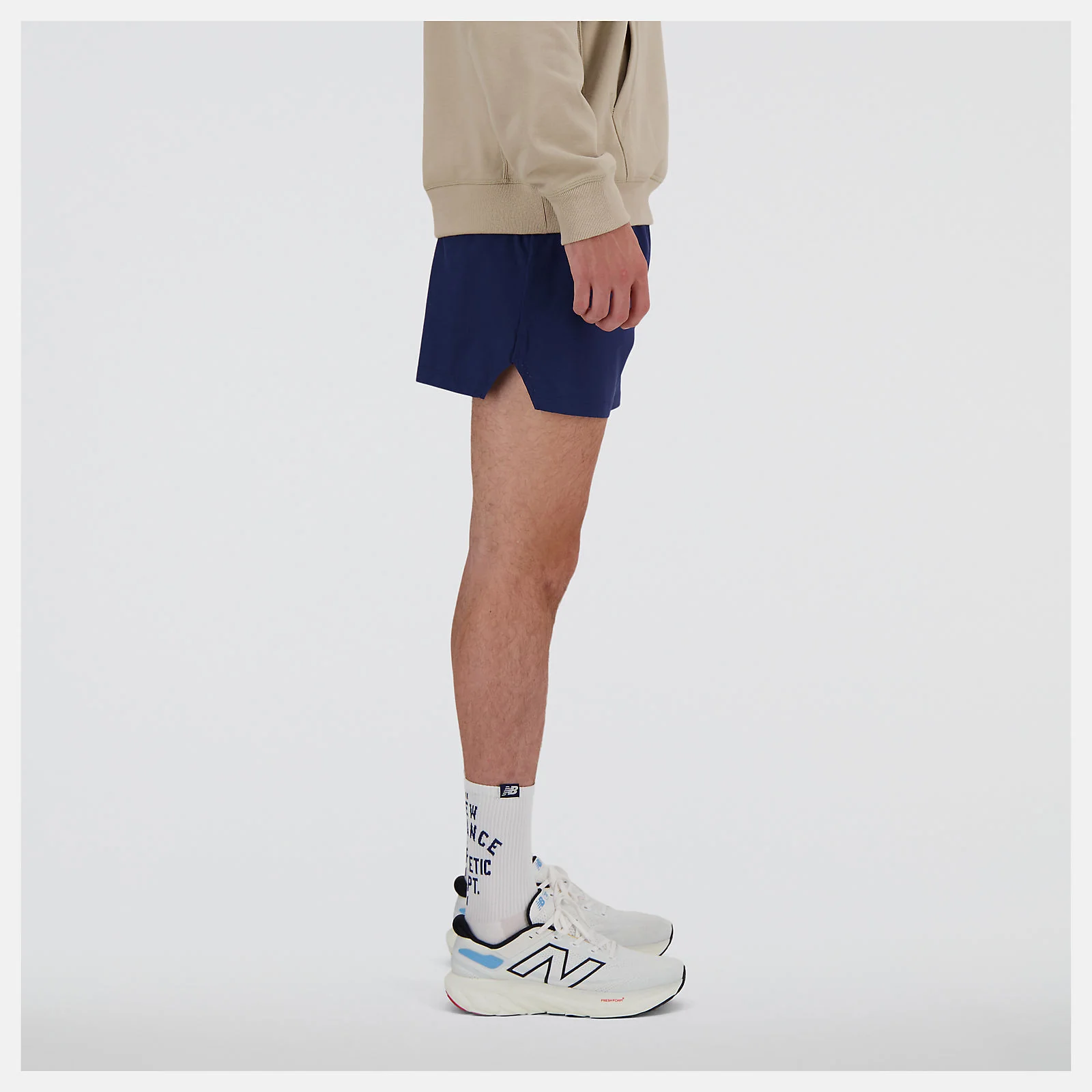 New Balance Mens RC Short 5" - NB Navy - Image 4